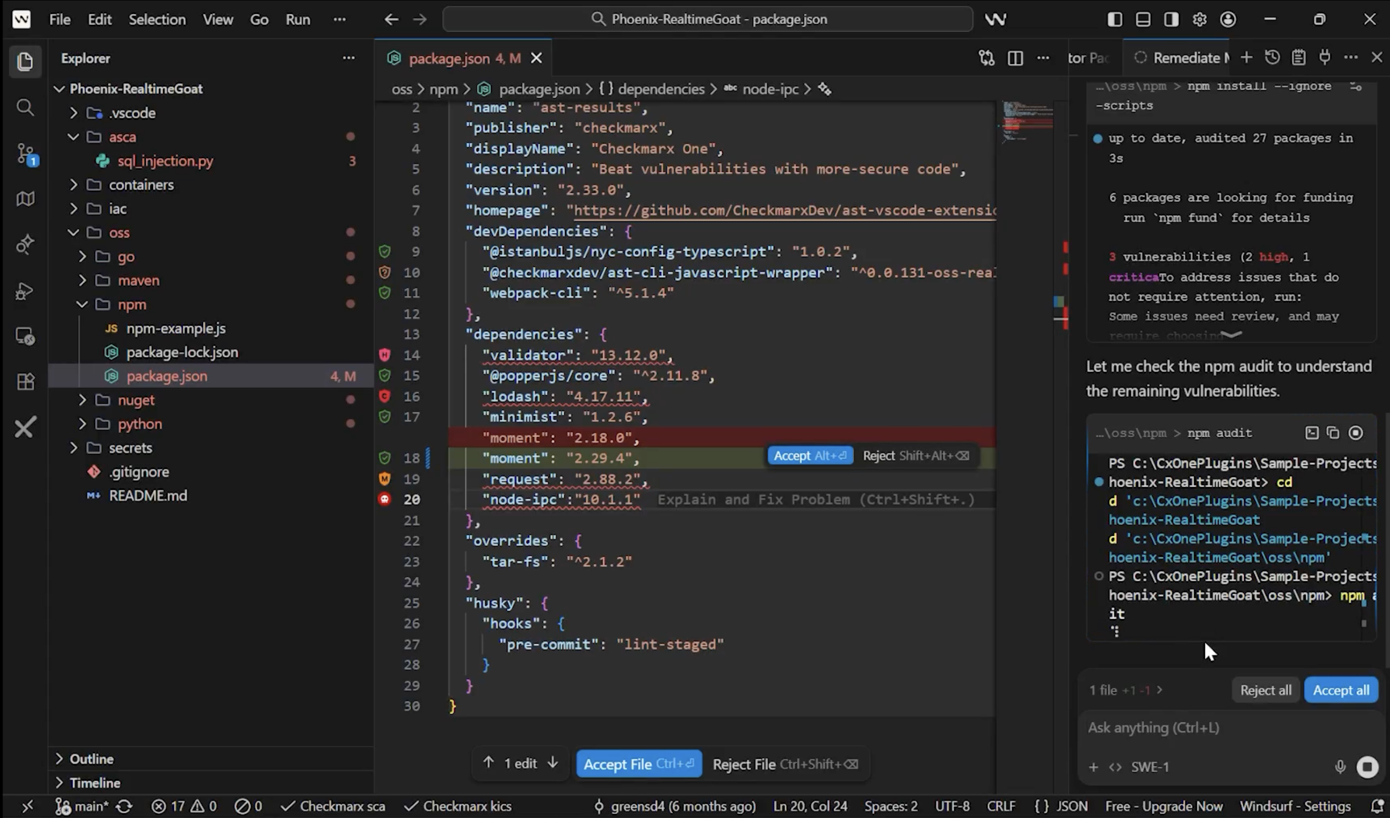 Checkmarx Developer Assist for AI IDEs screenshot 4