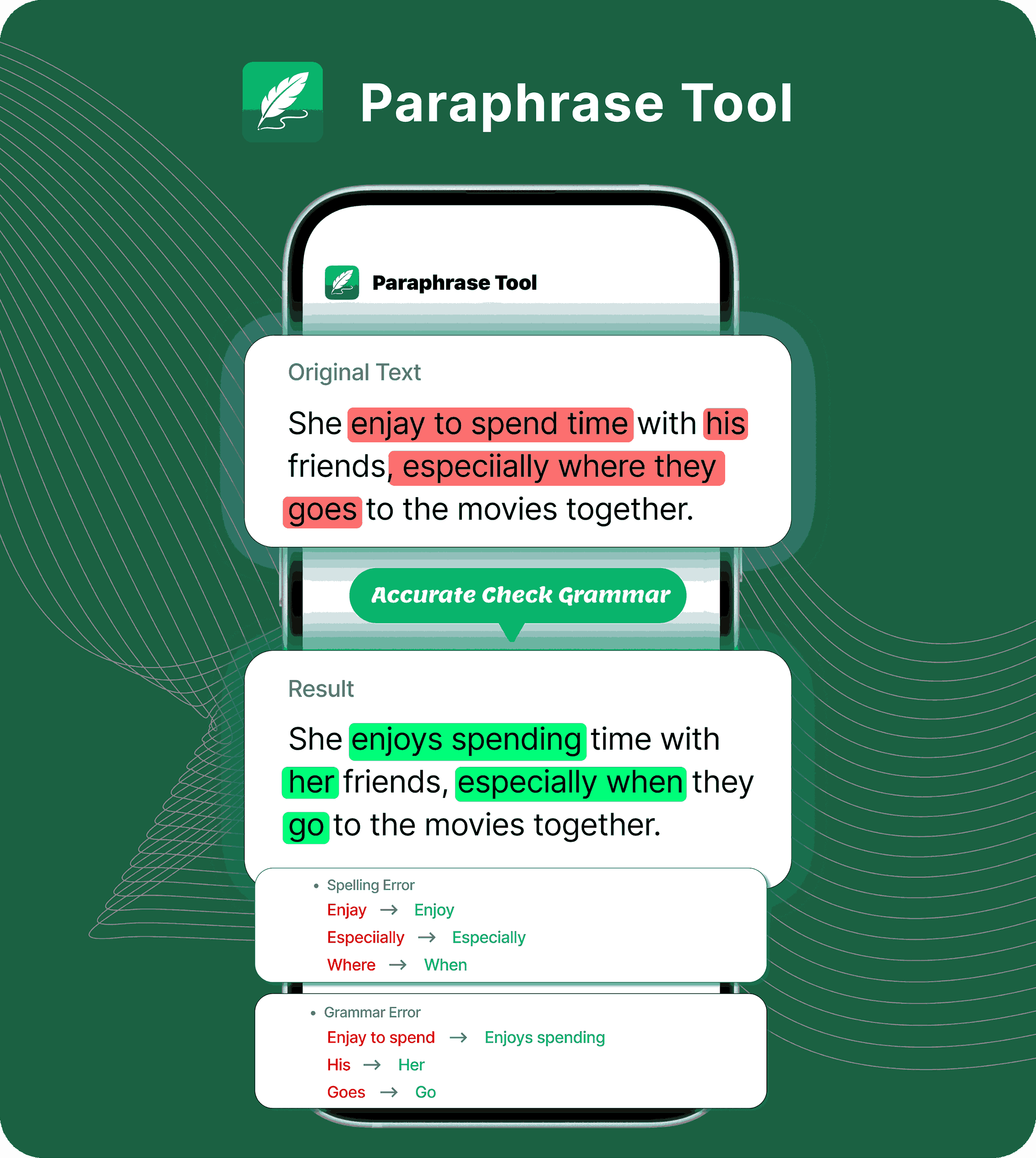 Paraphrase Tool screenshot 4
