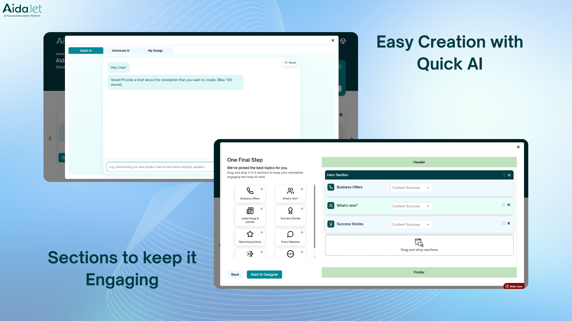 AidaJet screenshot 3
