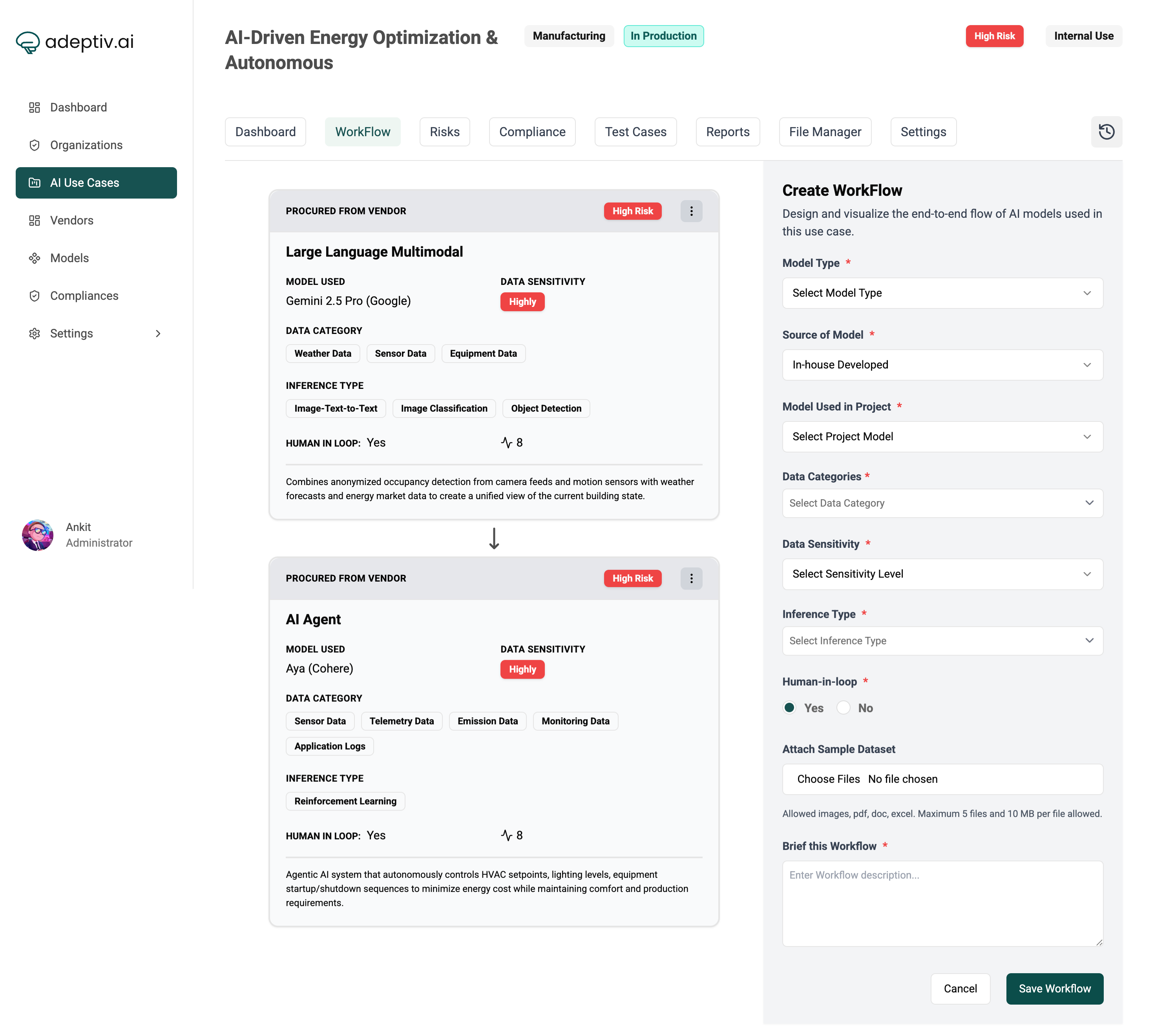 AI Governance Product screenshot 4