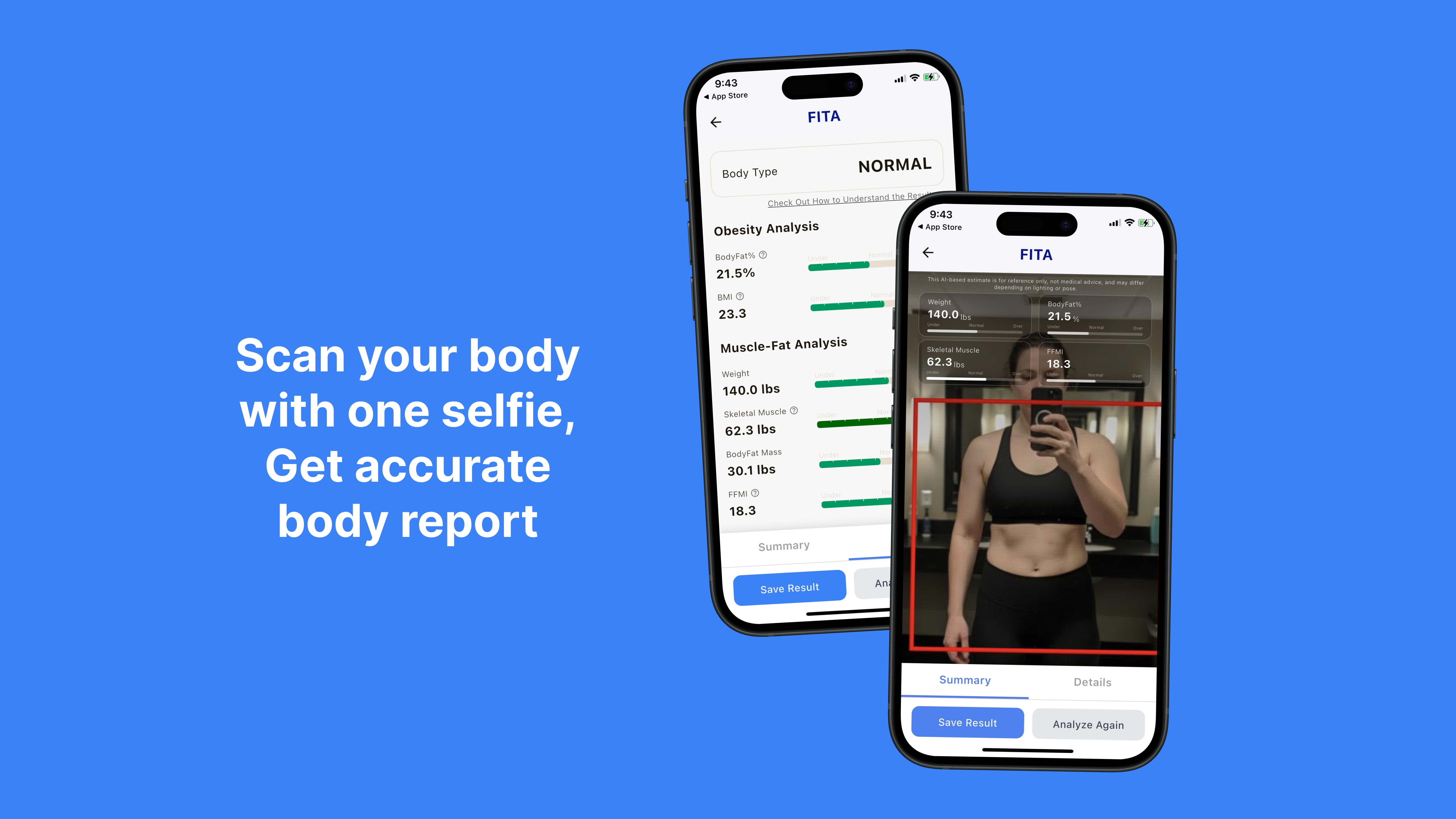 FITA: AI Gym Coach & Body Scan screenshot 1
