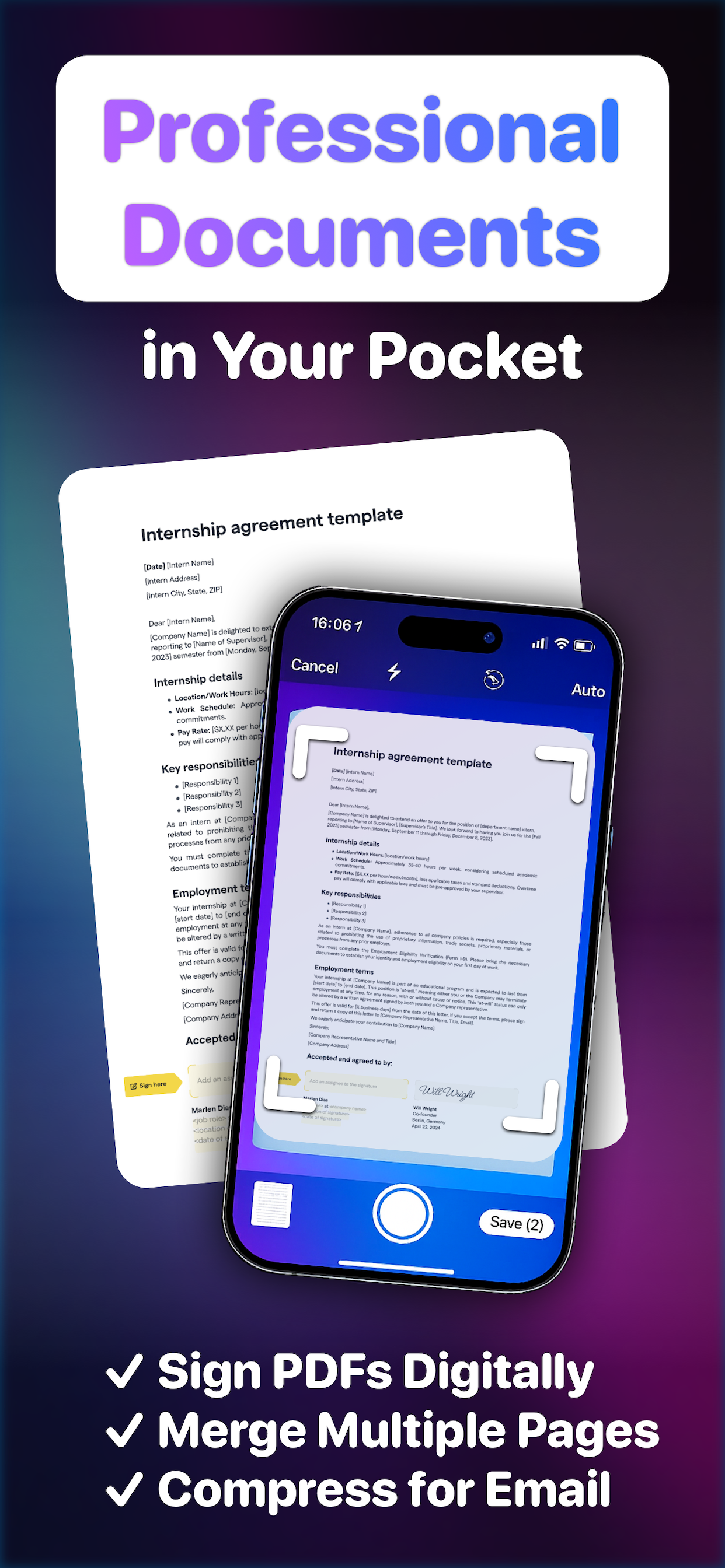 ScanPro: PDF Scanner & Editor screenshot 1