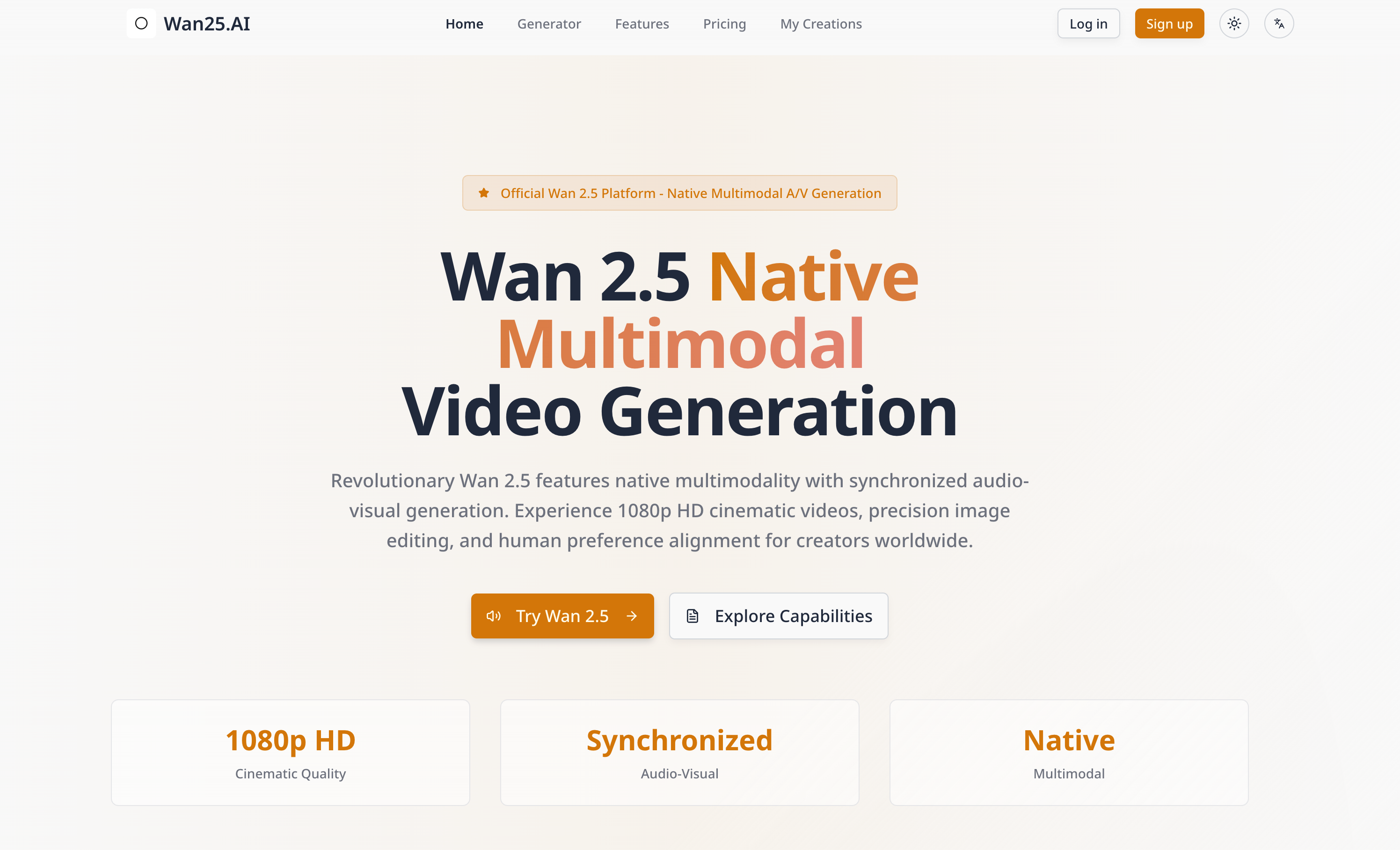 Wan 2.5: Native Audio screenshot 1