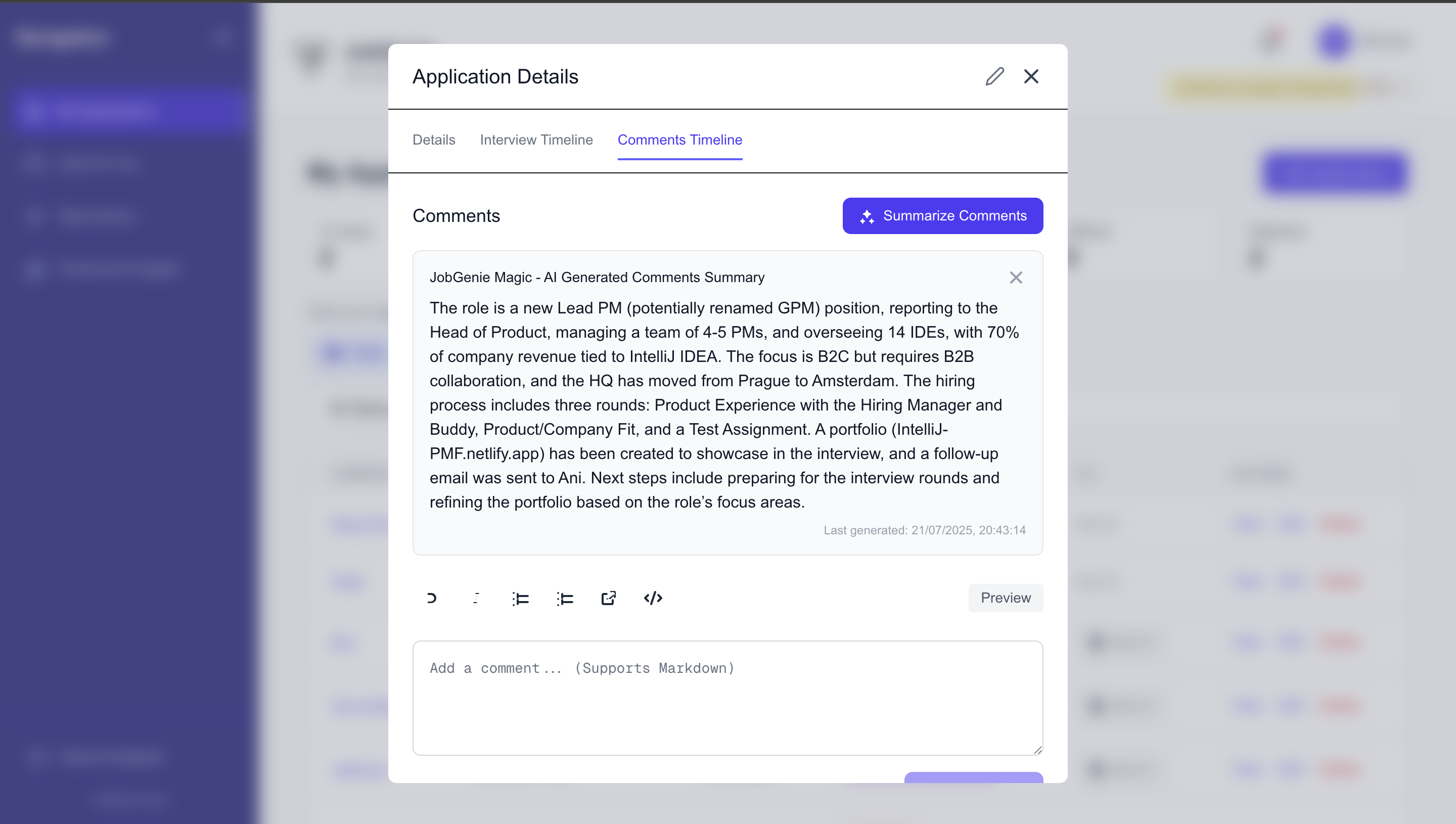 JobGenie screenshot 4