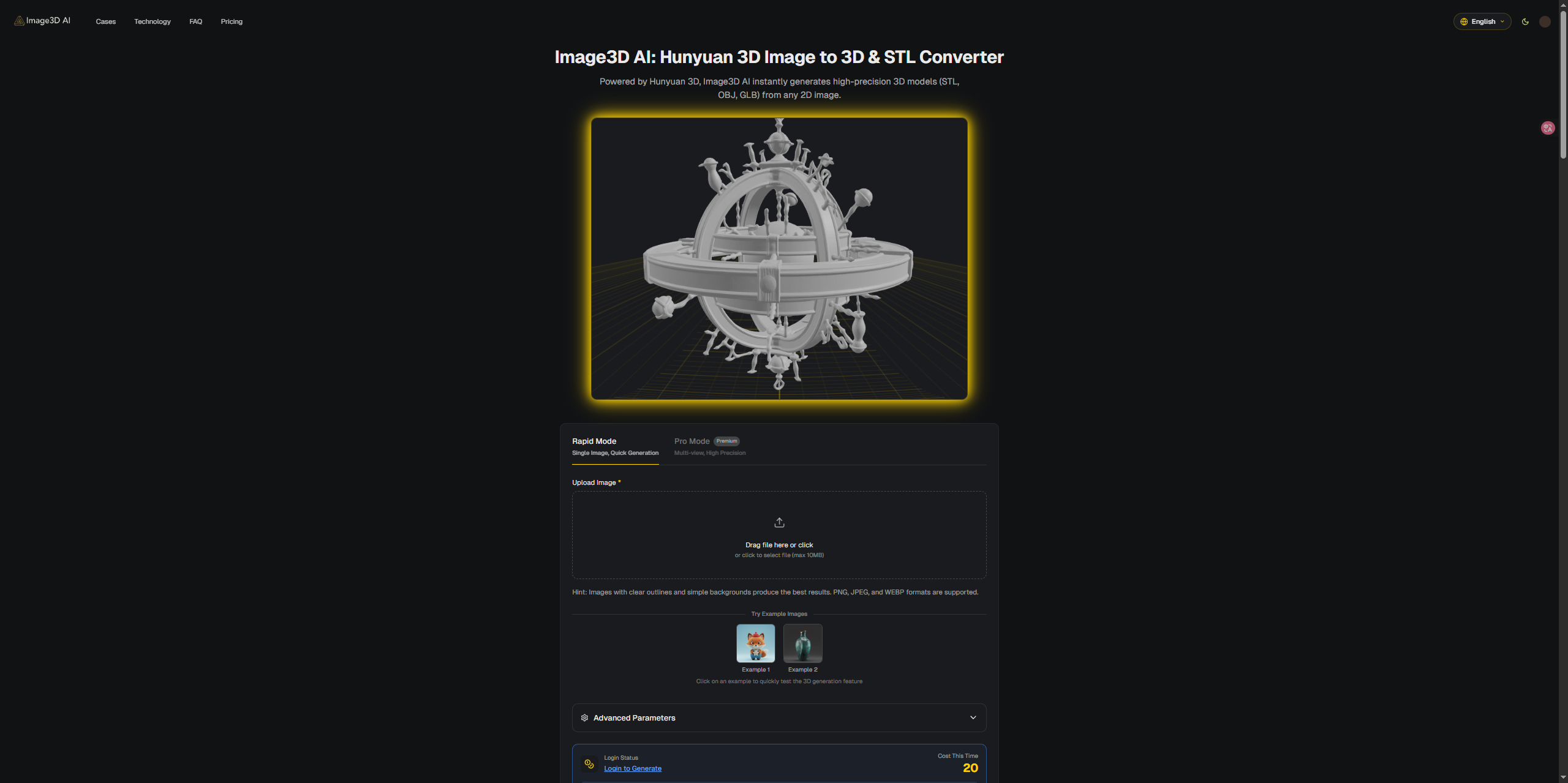 Image3D AI screenshot 2