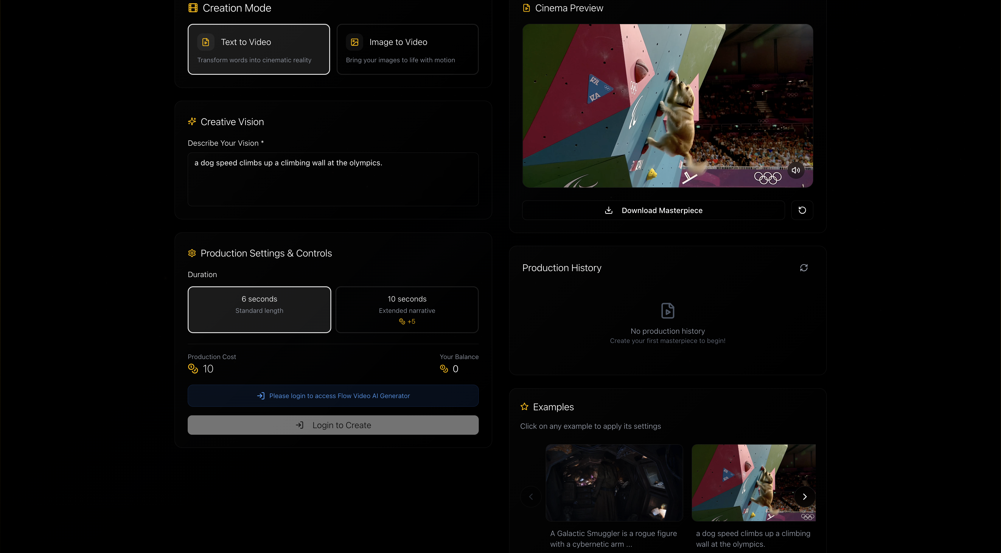 Flow Veo 3 screenshot 2