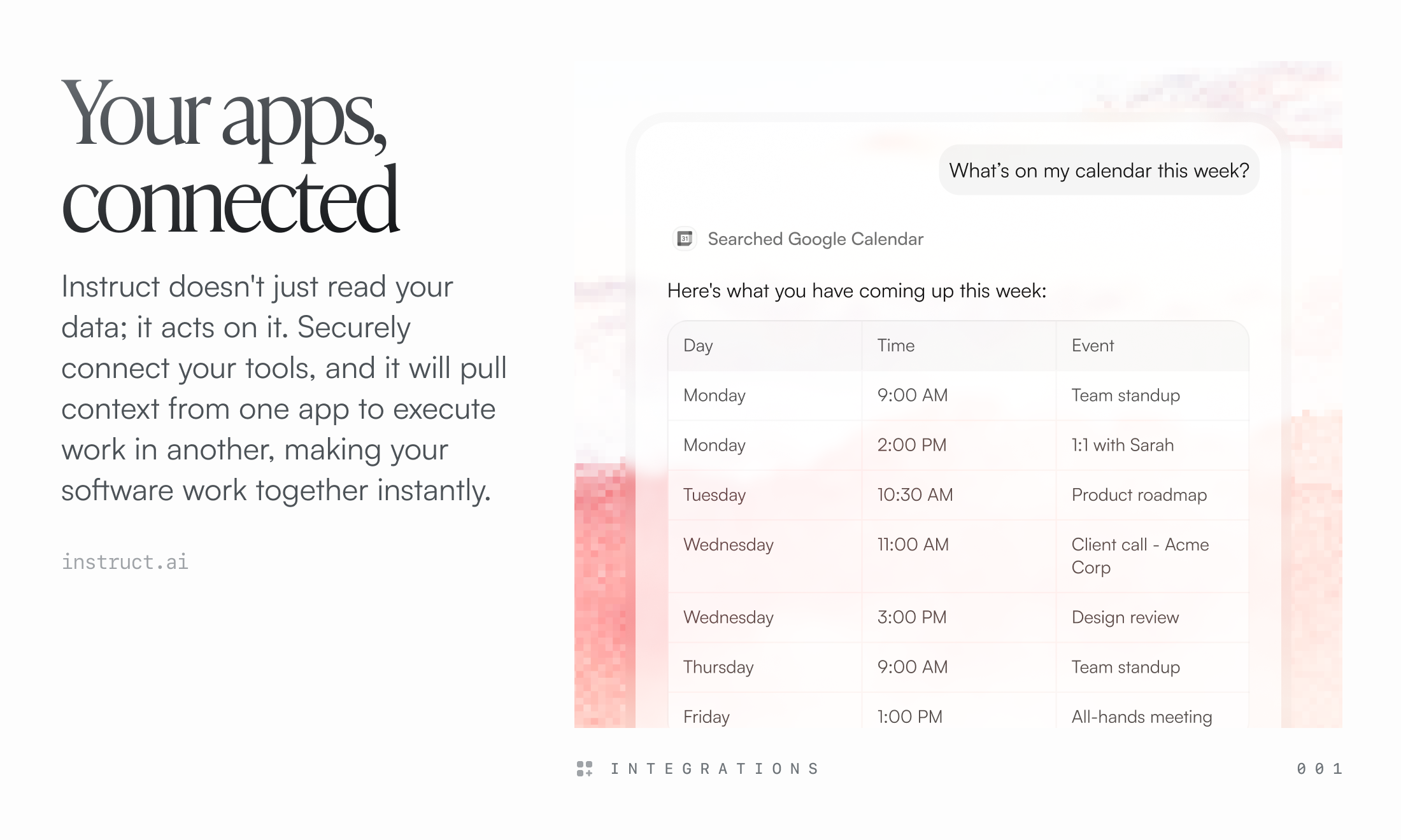 Instruct 2.5 screenshot 1