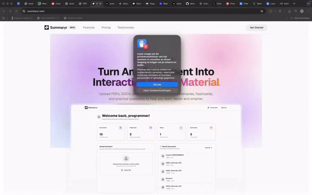 Summaryr screenshot 1