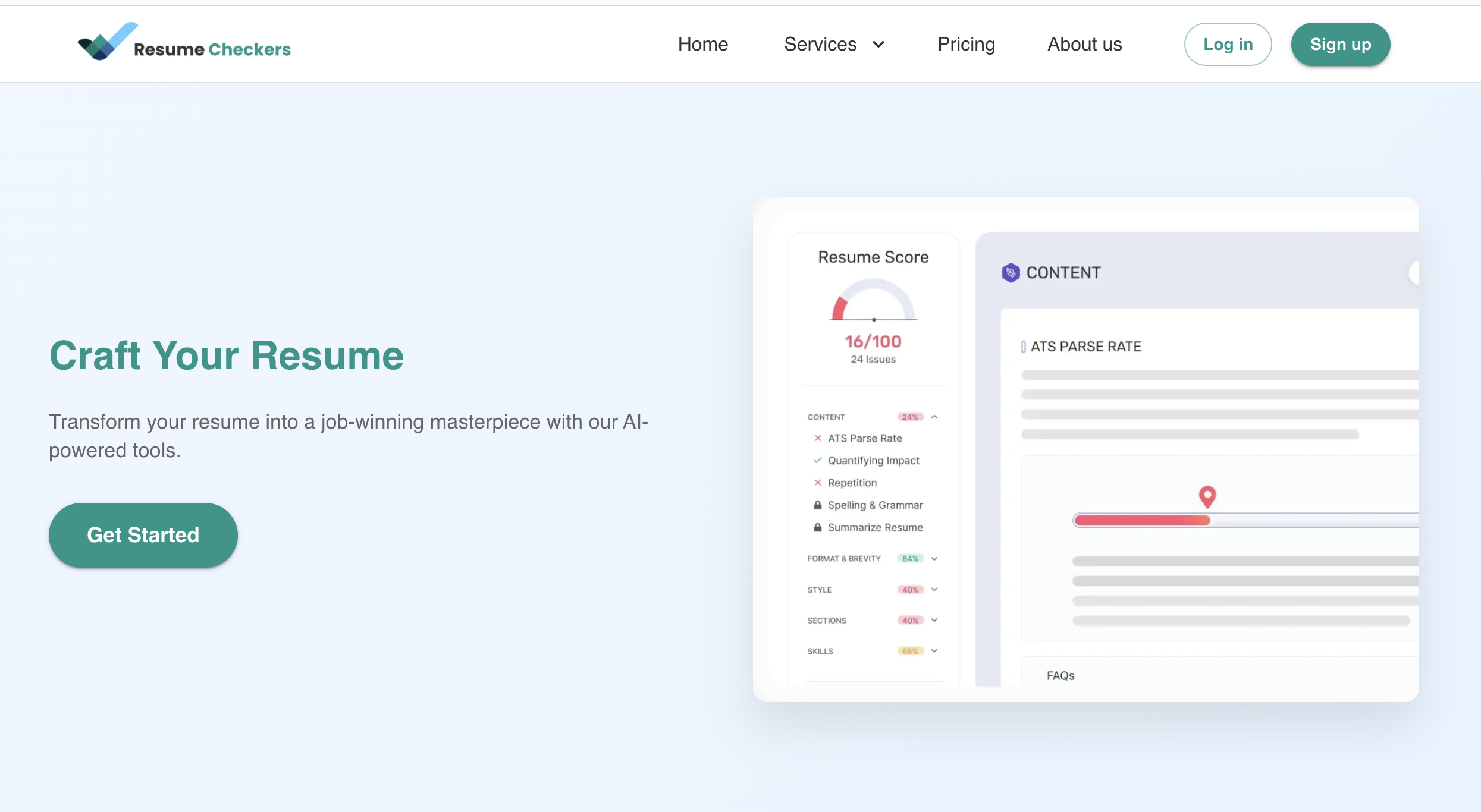 Resume Checkers screenshot 1