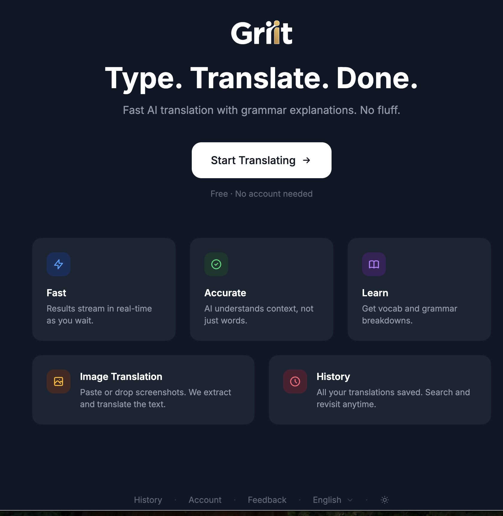 Griit screenshot 2