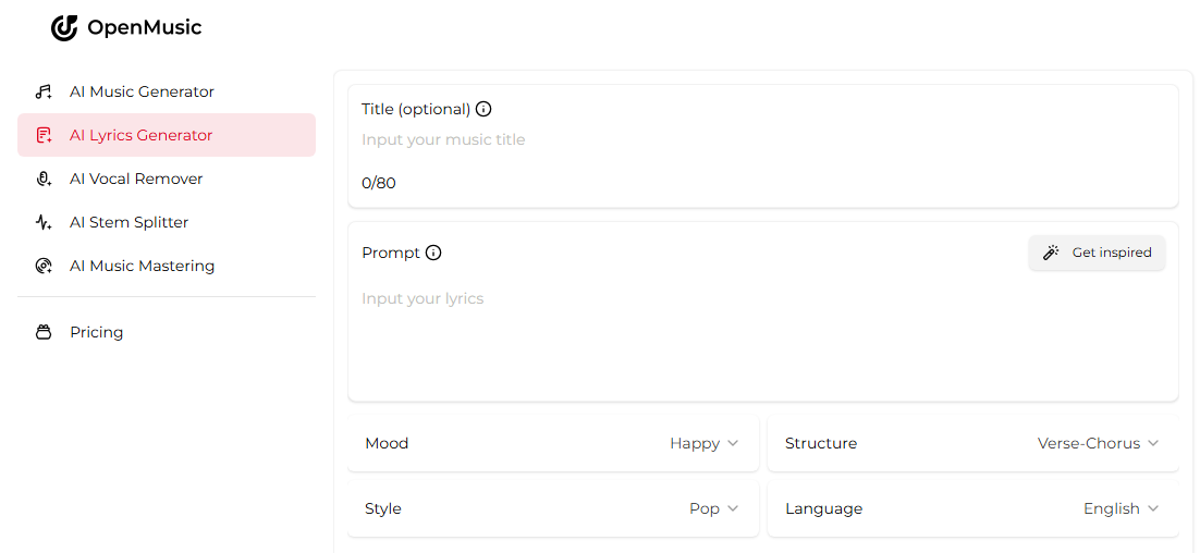 OpenMusic screenshot 3