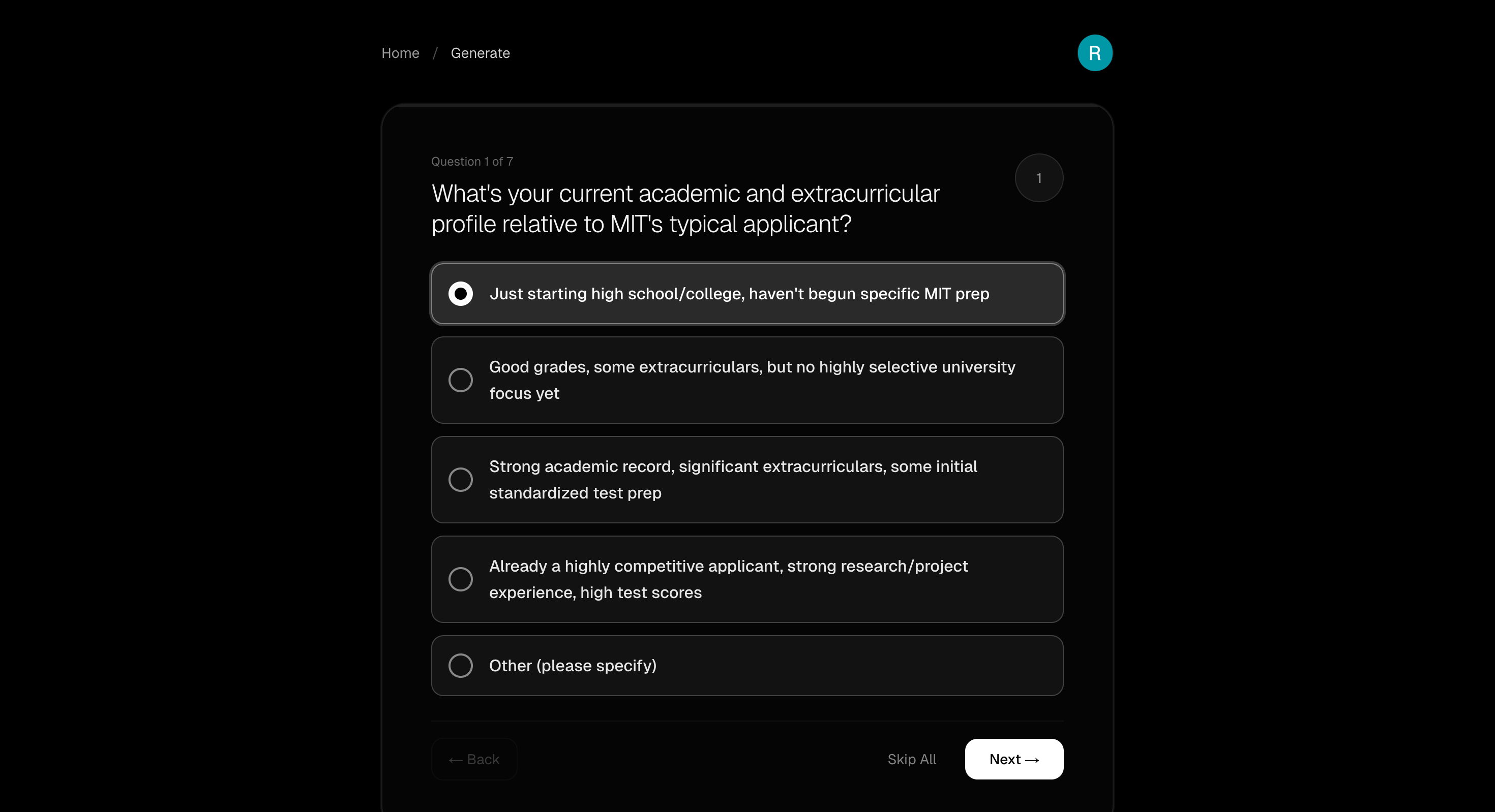 NextRoadmap screenshot 1