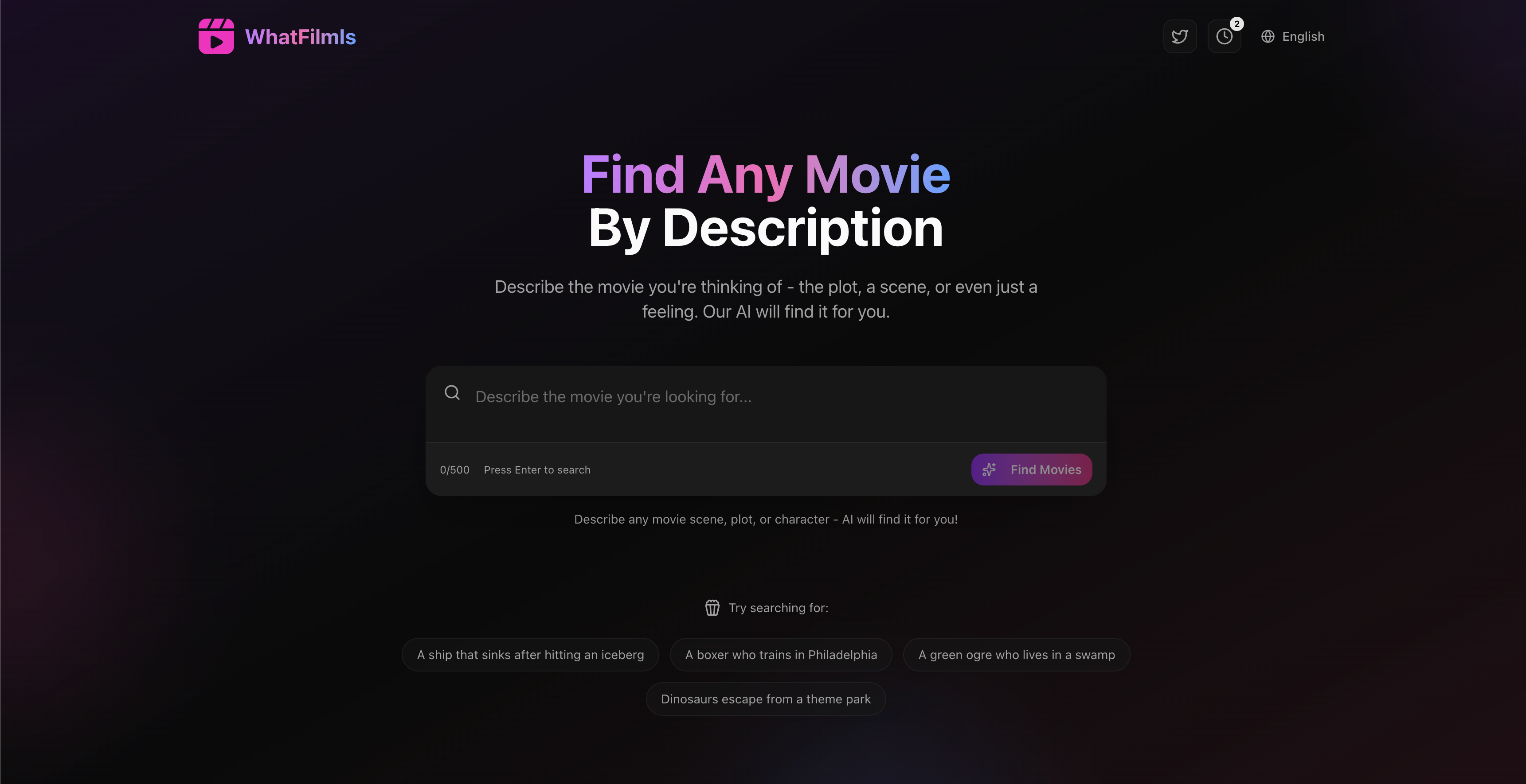 WhatFilmIs screenshot 1