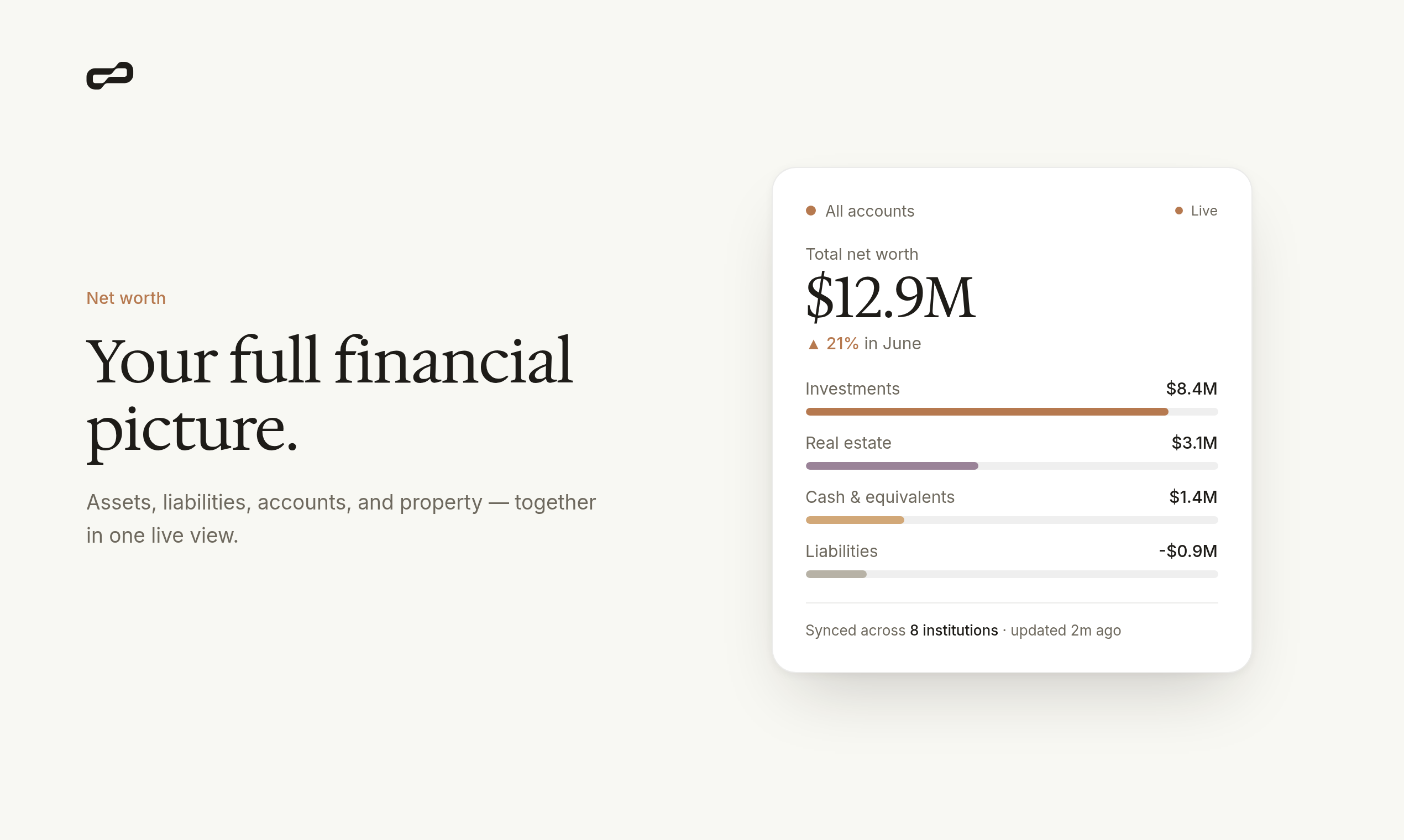 Brisa — Your personal wealth OS screenshot 3