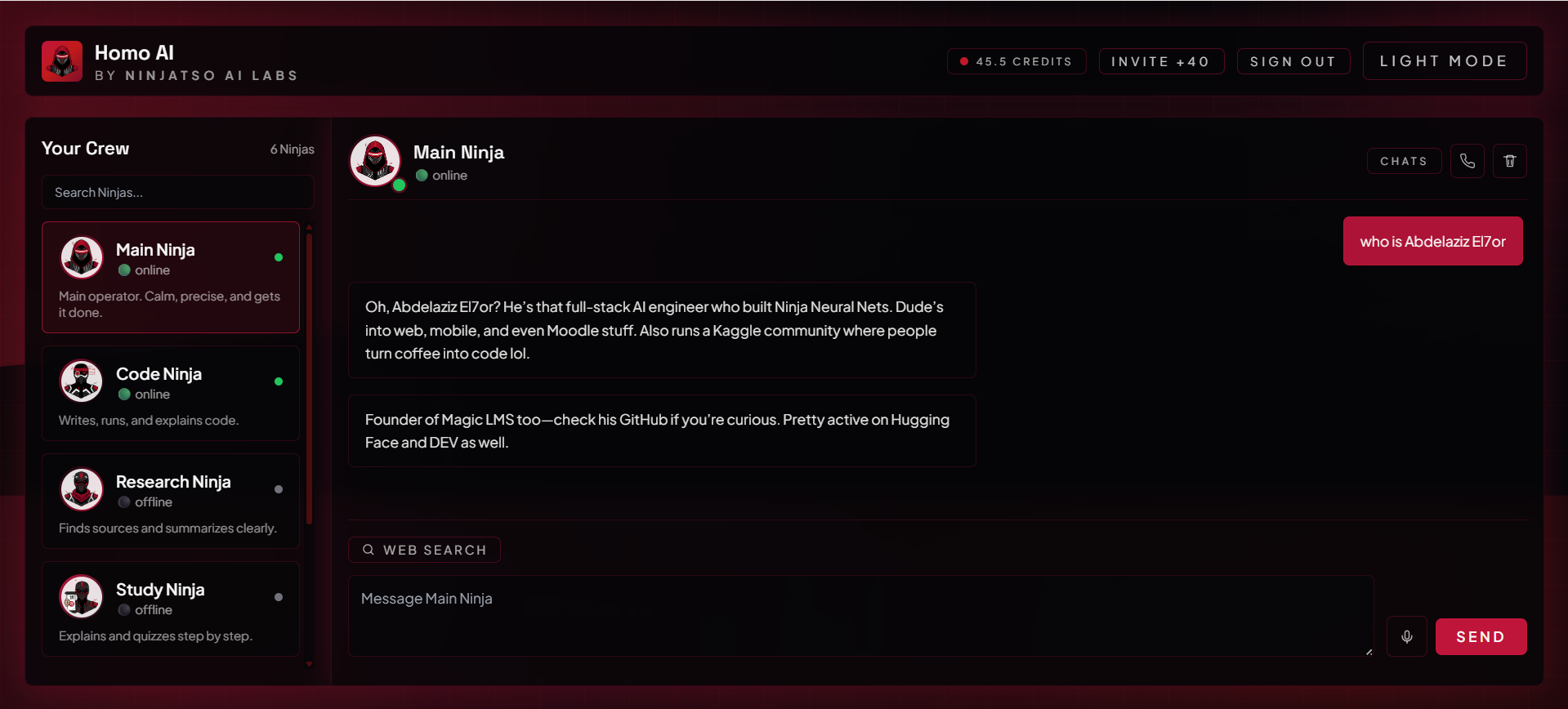 Homo AI screenshot 2
