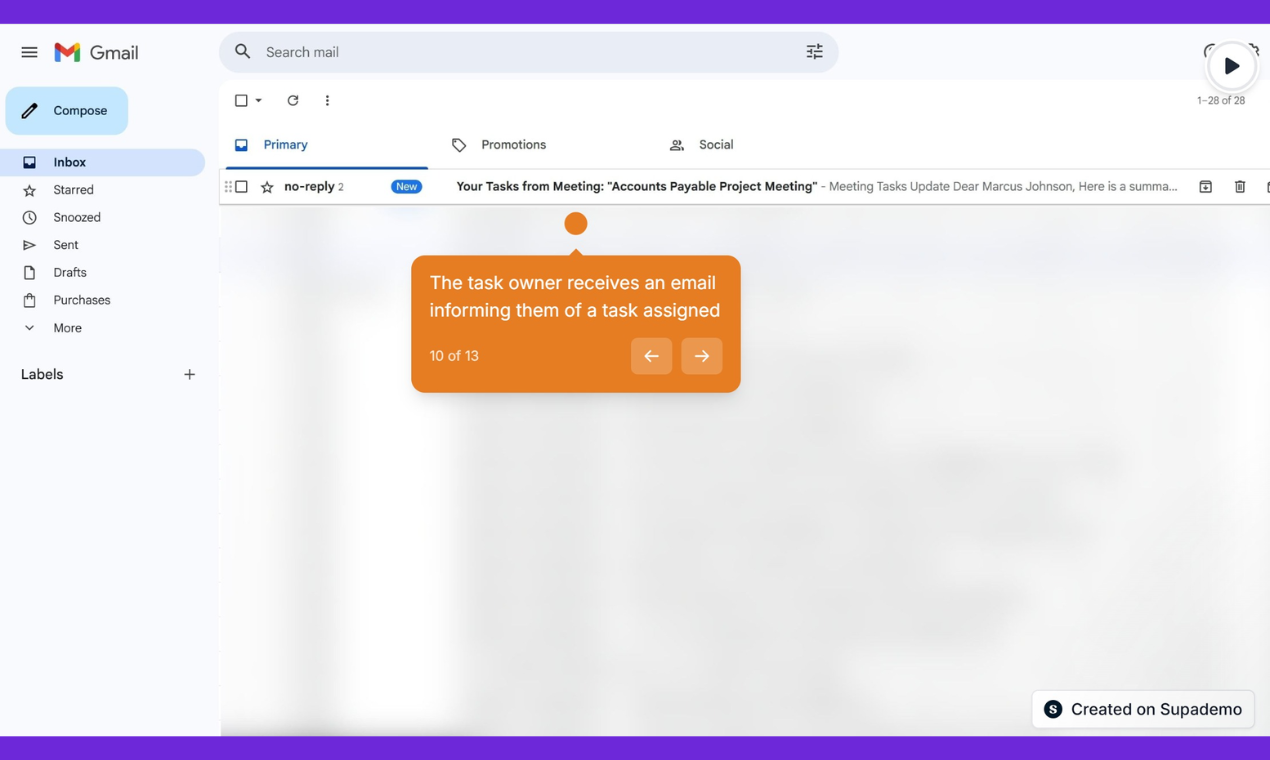 TaskIQ - Meeting tasks by email screenshot 9