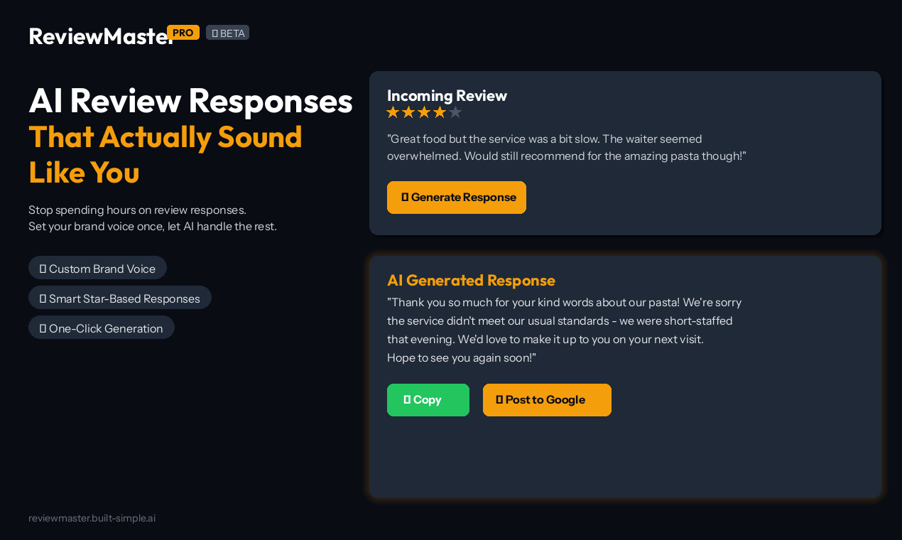 ReviewMaster Pro Beta screenshot 3