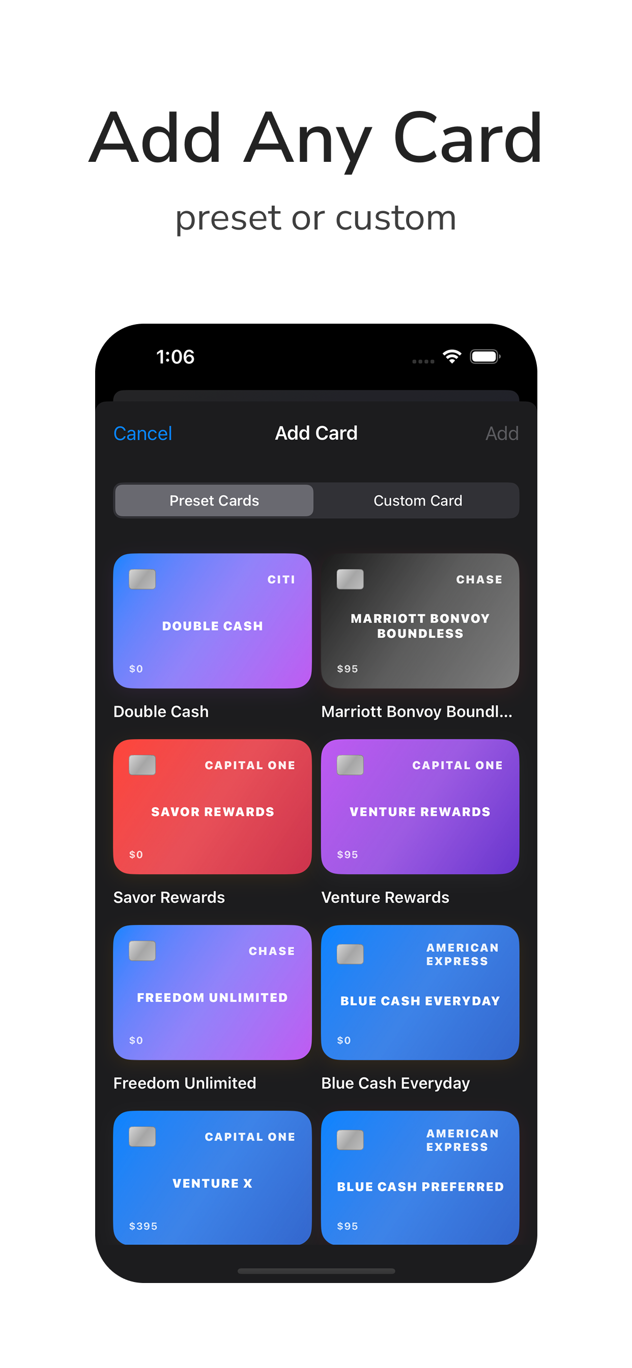 The Card Caddie screenshot 4