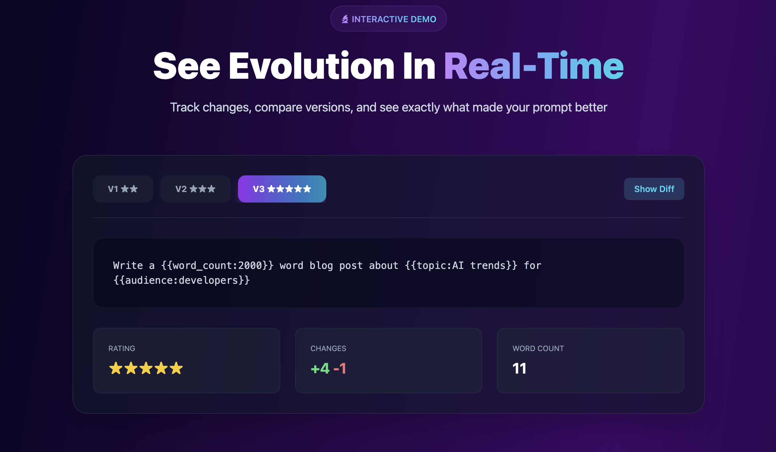 PromptSave screenshot 2