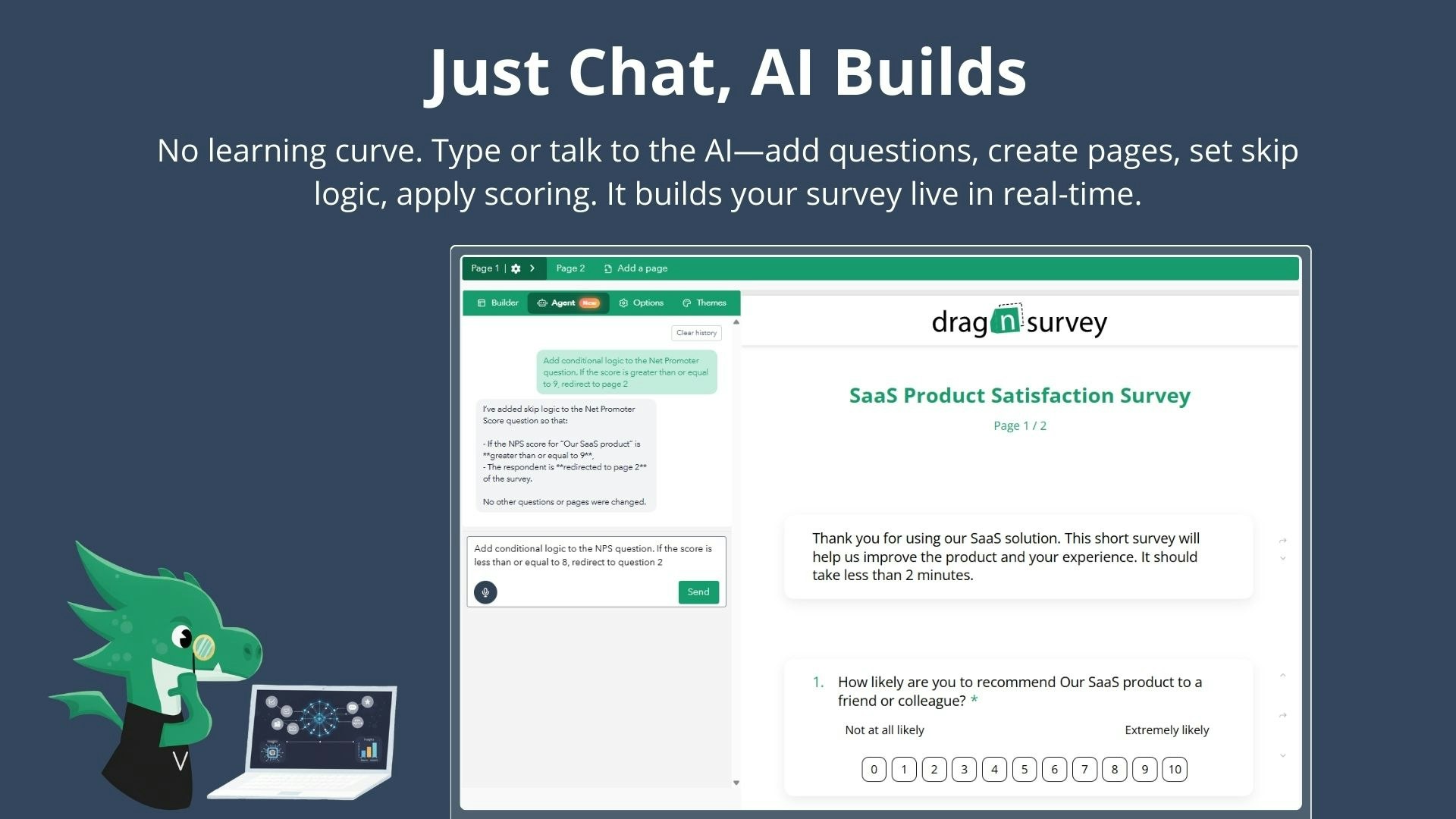 Drag'n Survey AI Agent screenshot 2
