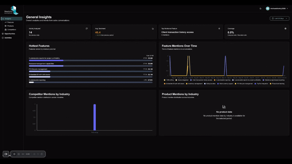 Nexalytics screenshot 7