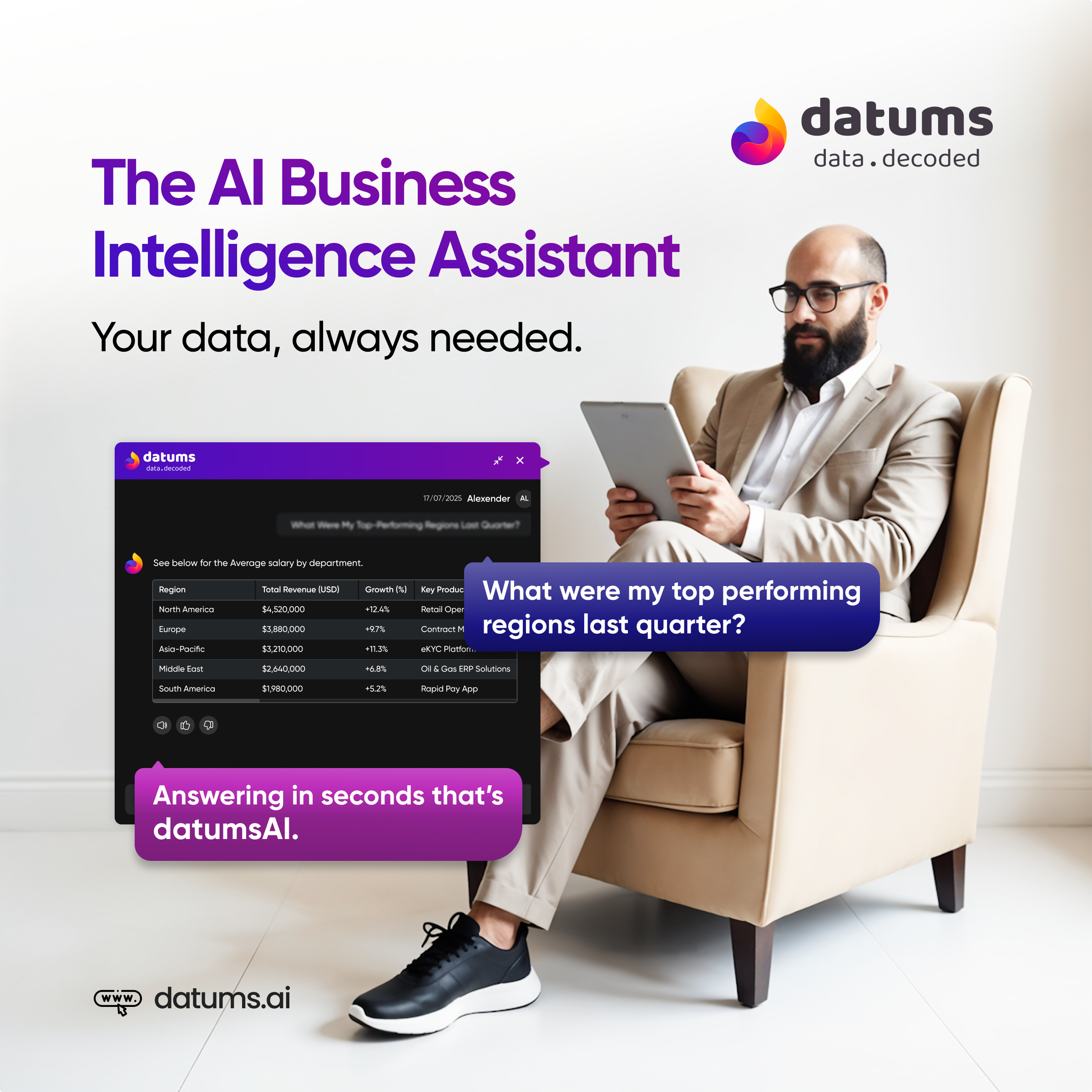datums AI screenshot 1