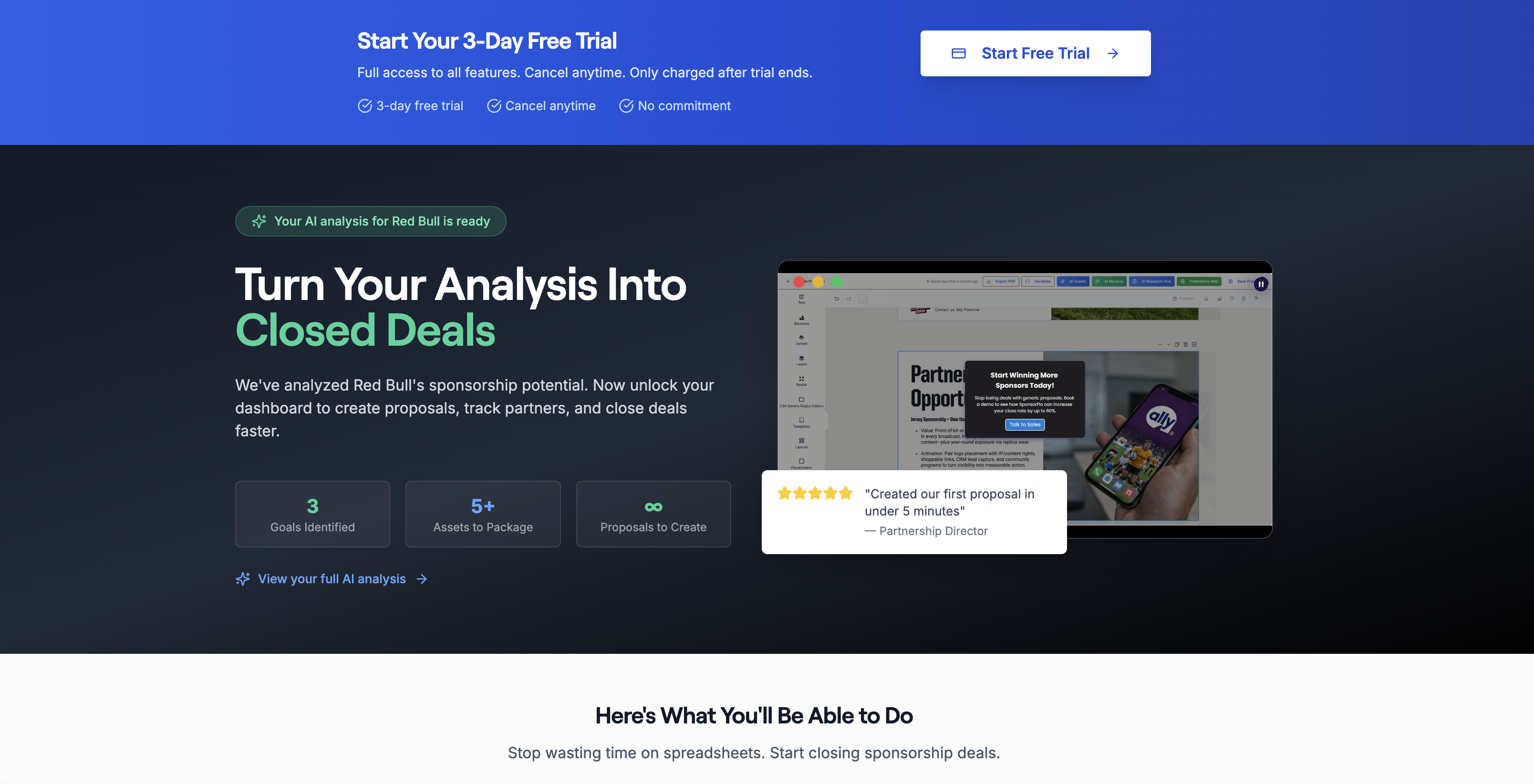 SponsorFlo AI screenshot 2