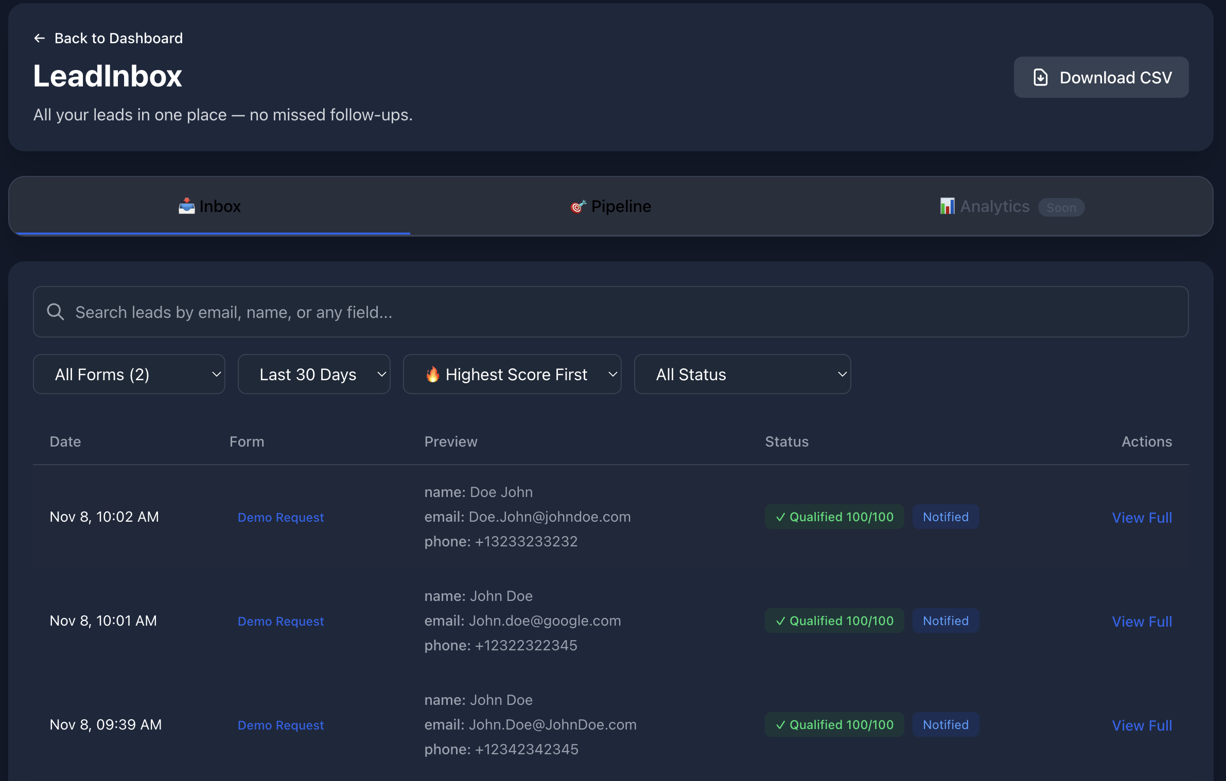 LeadDuo screenshot 3