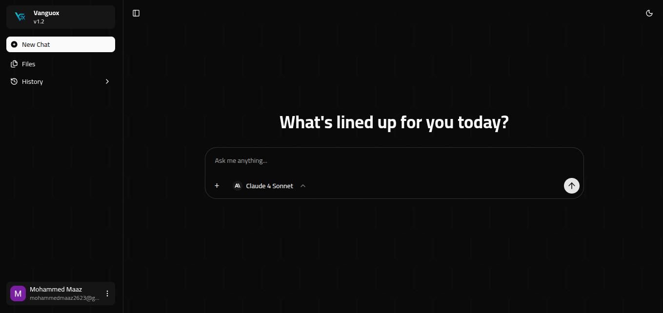 Vanguox screenshot 1