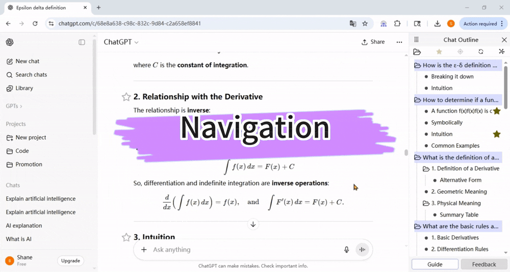 Chat Outline Plus screenshot 1