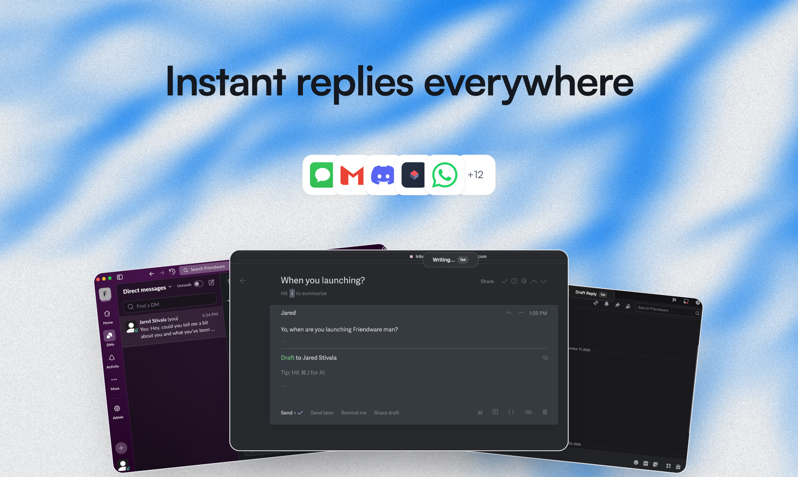 Friendware screenshot 1