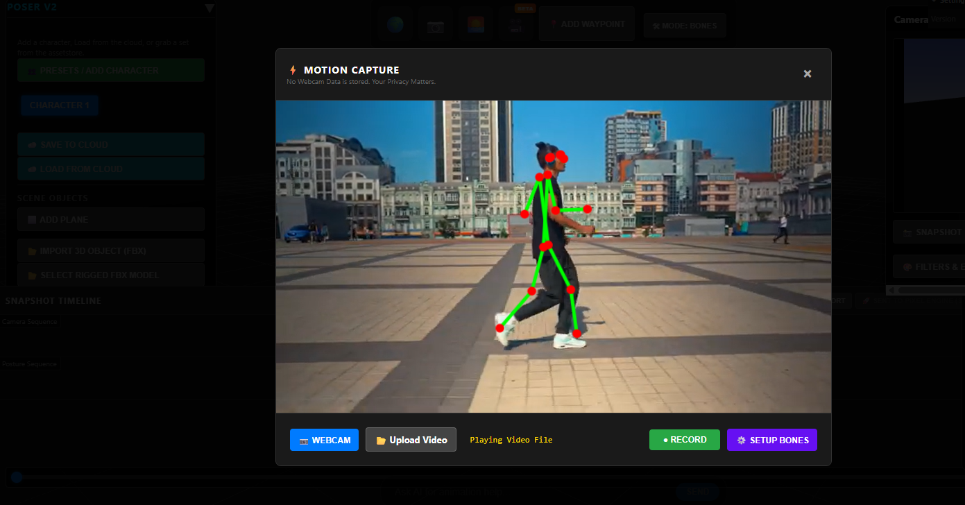 Poser 2.0 screenshot 2