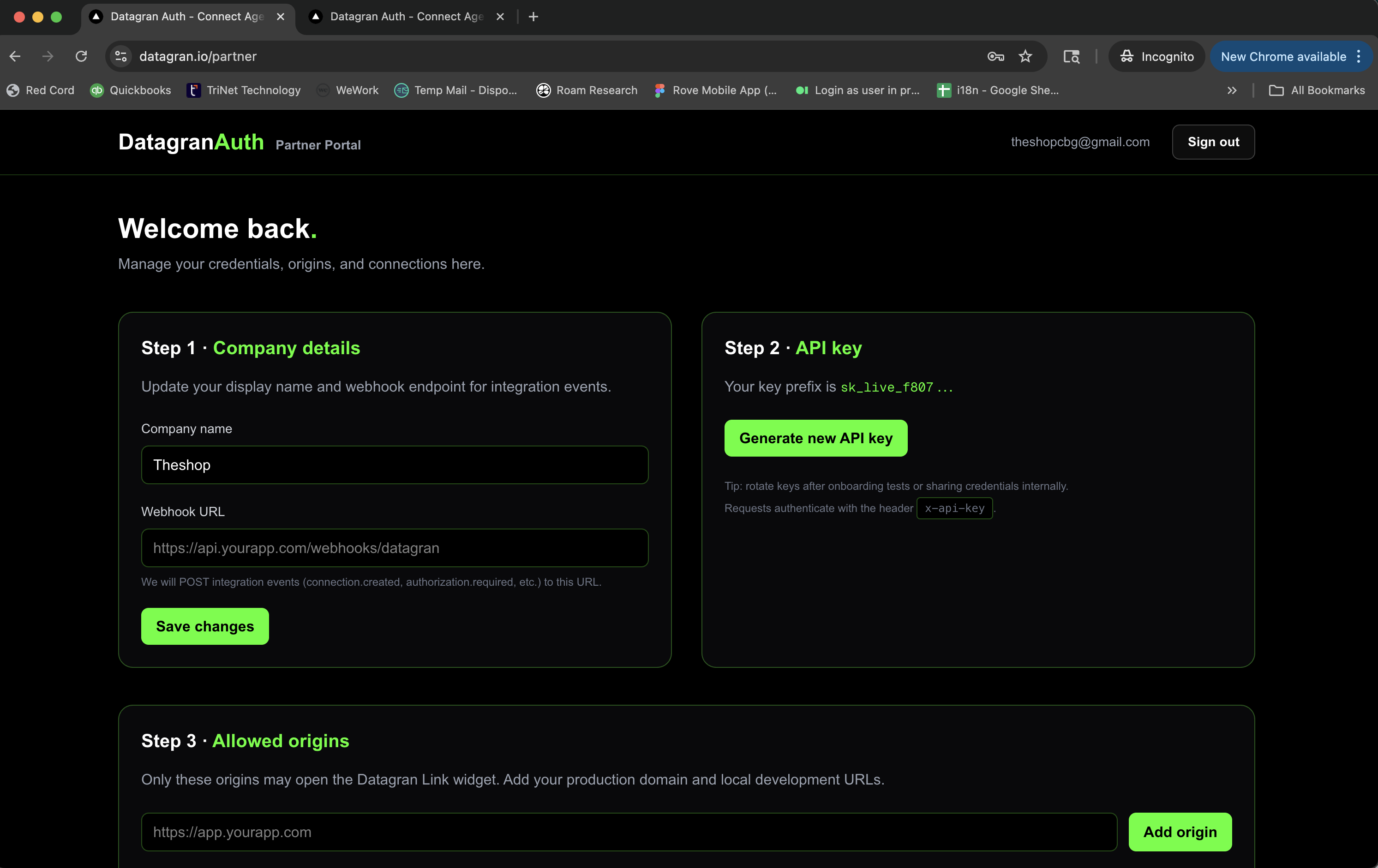 DatagranAuth screenshot 4