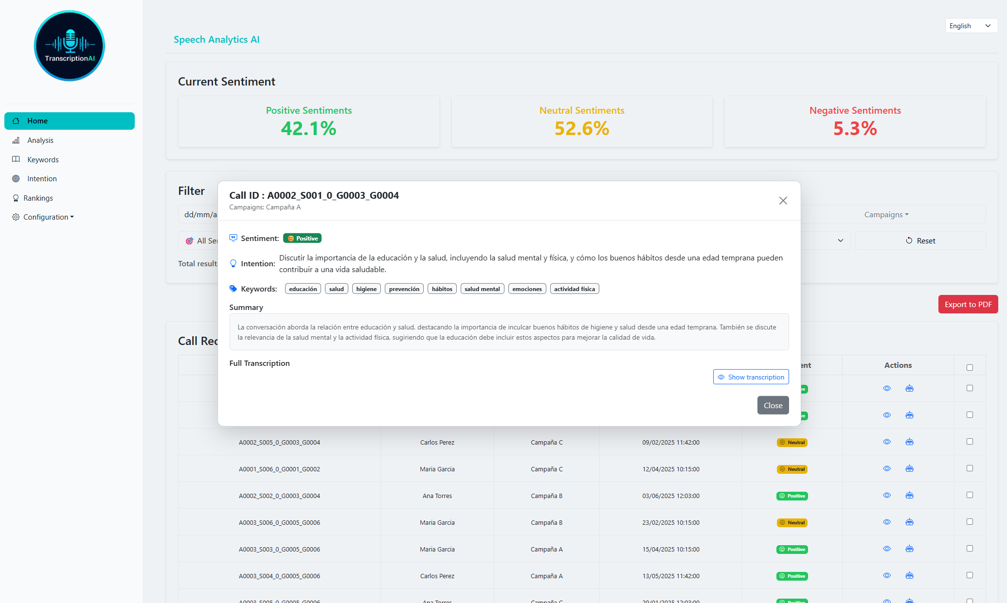 TranscriptionAI screenshot 5