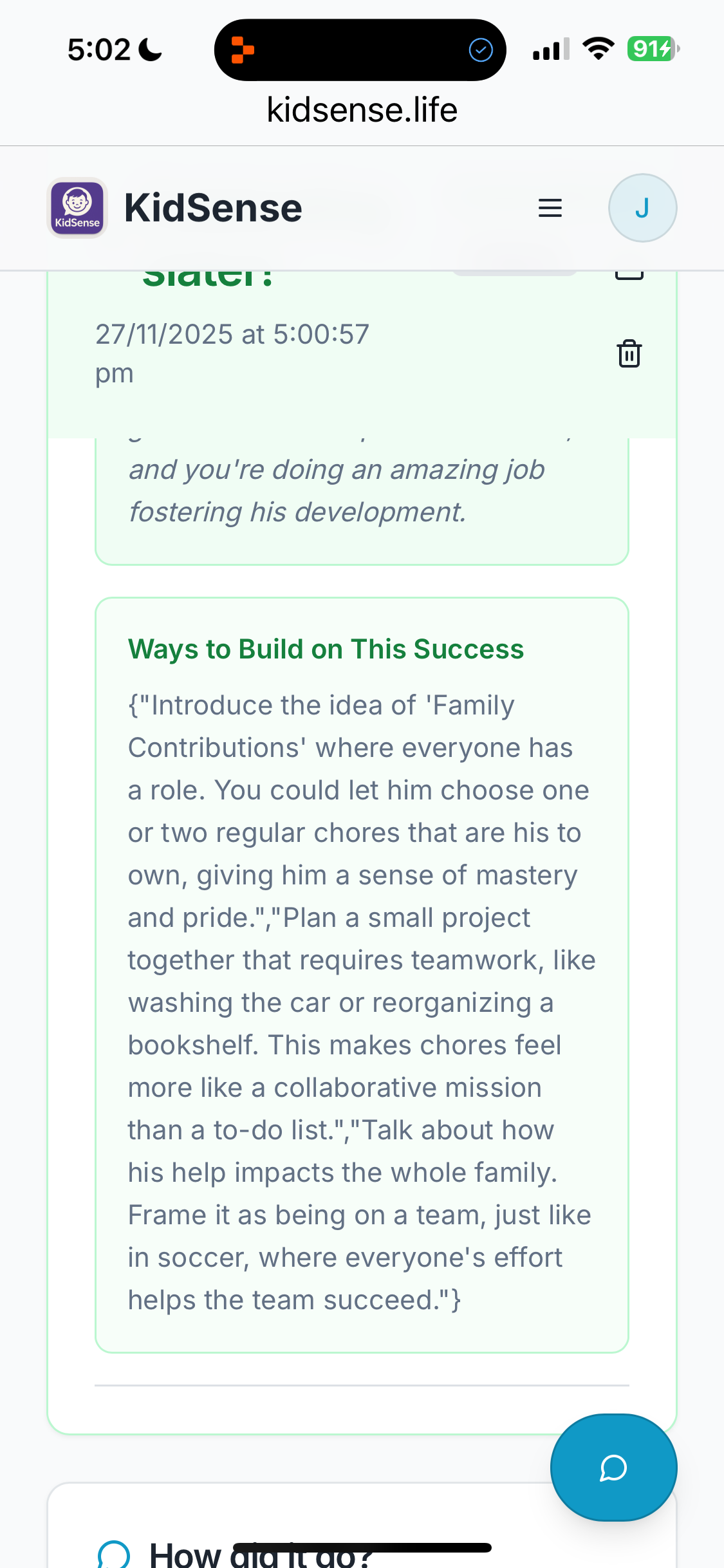 KidSense screenshot 1
