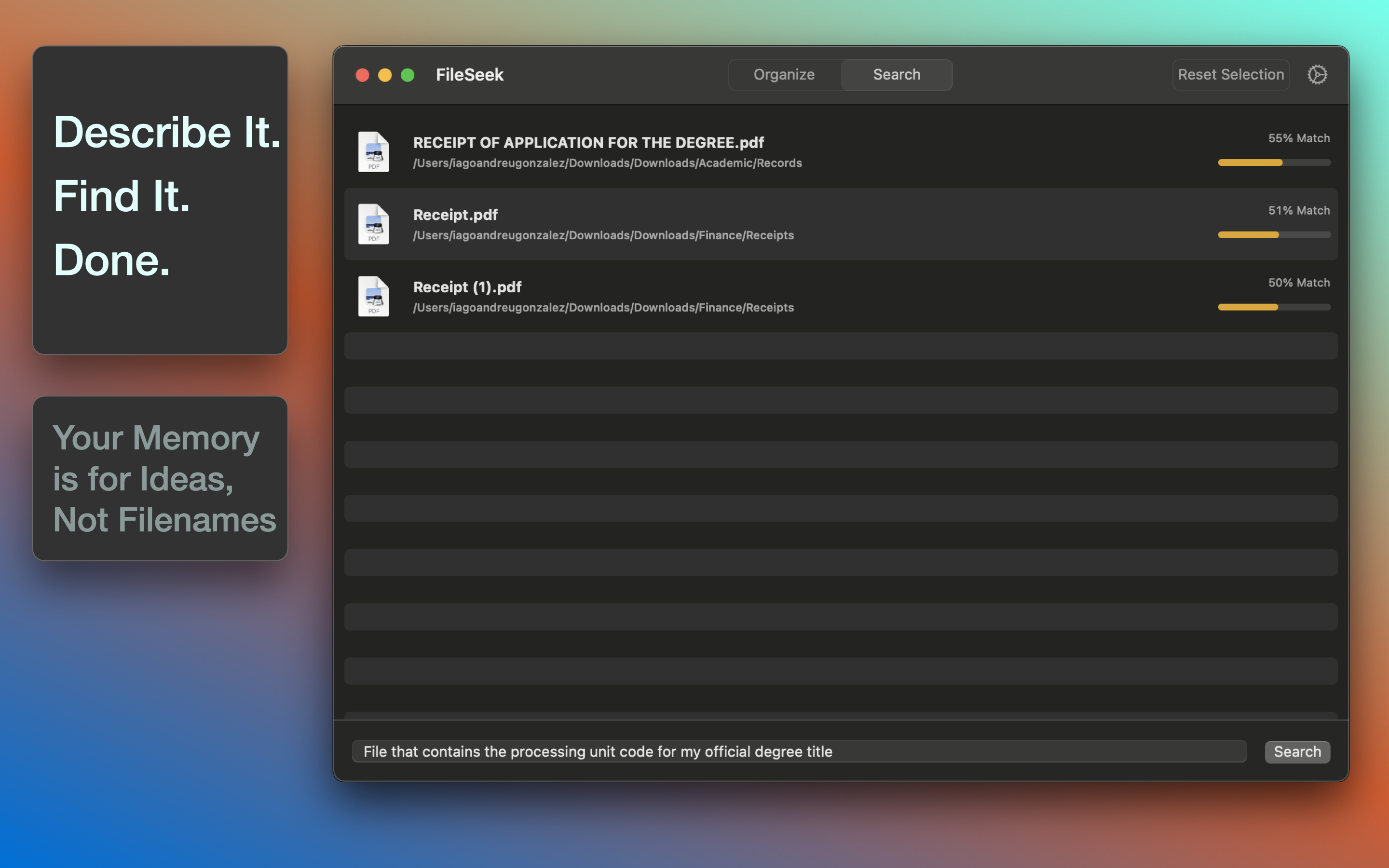 FileSeek screenshot 3