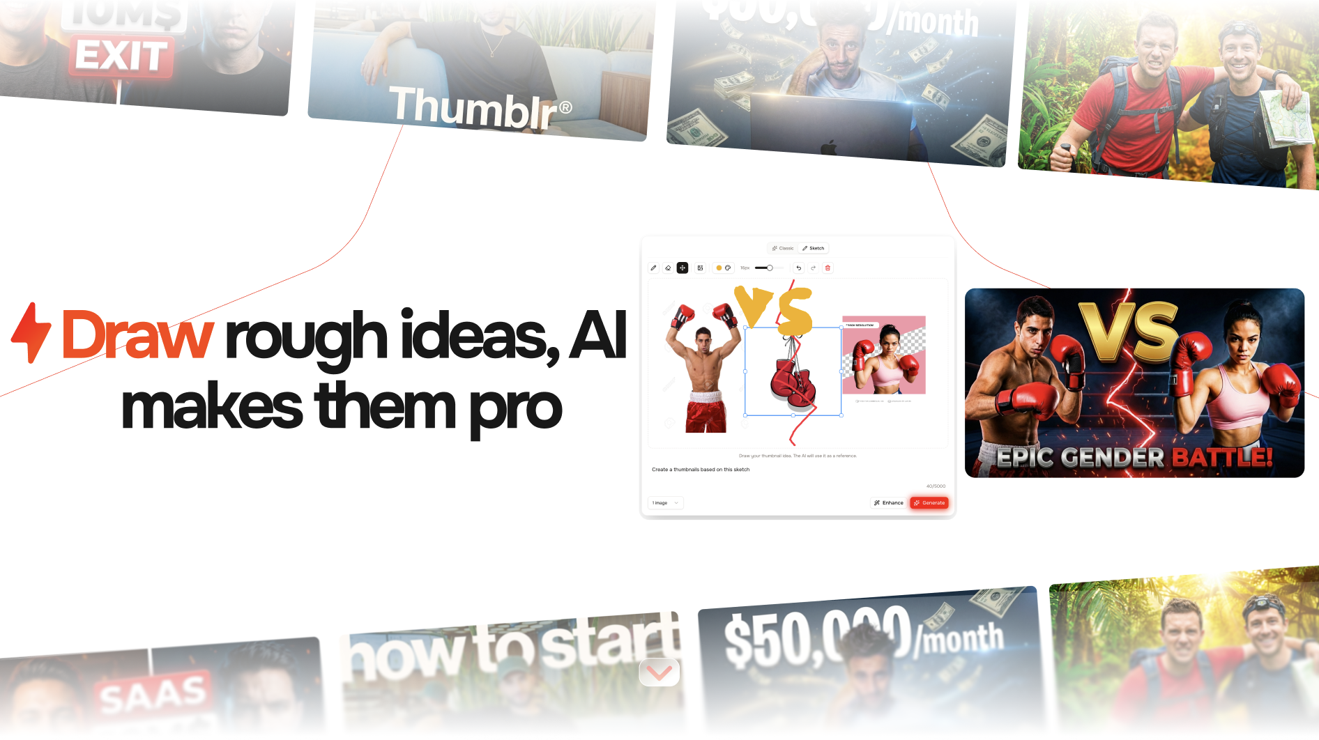 Thumblr - AI Youtube Thumbnail Generator screenshot 5