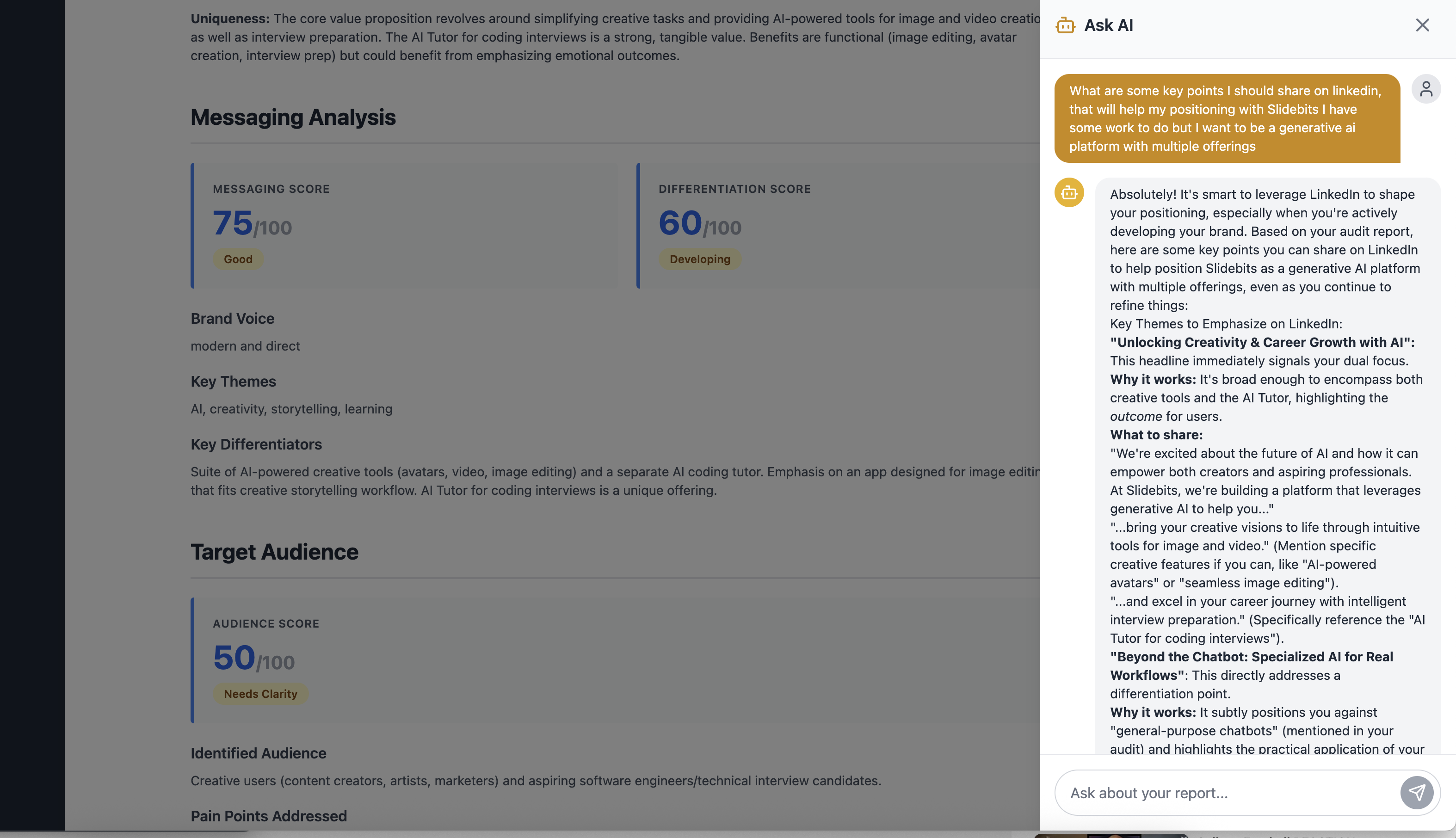 Slidebits SEO Insights screenshot 4