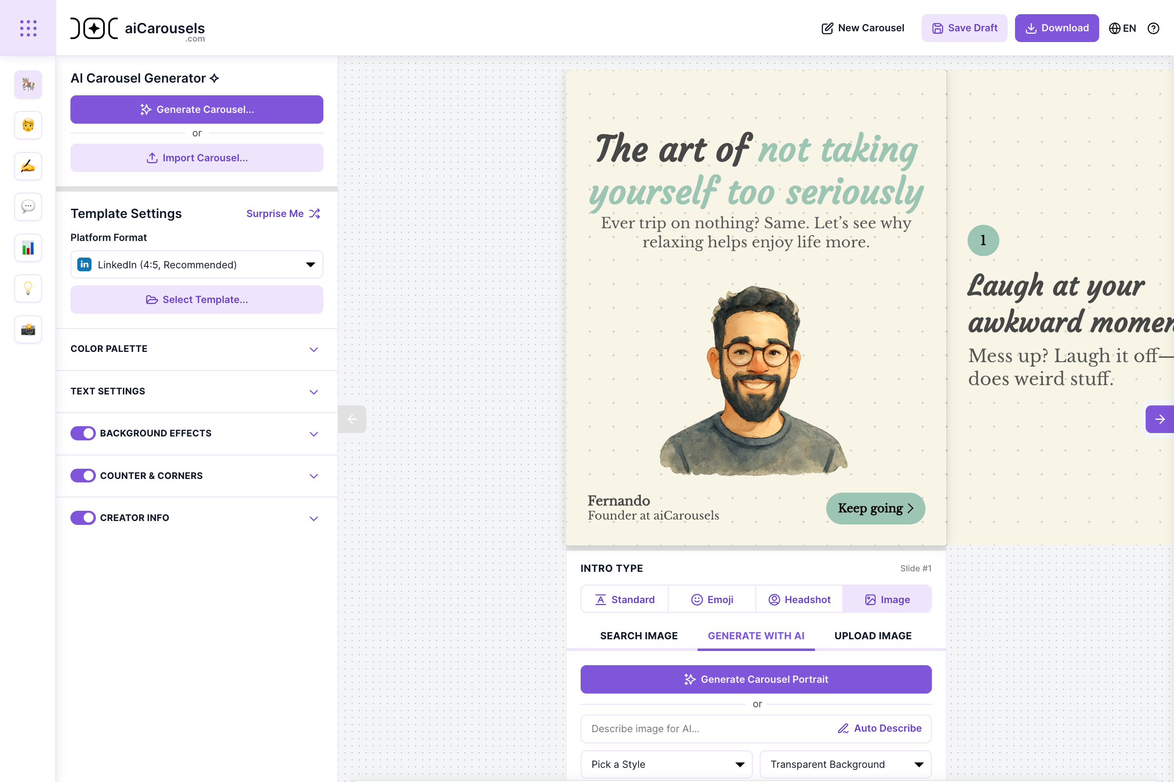 aiCarousels 4.0 screenshot 3