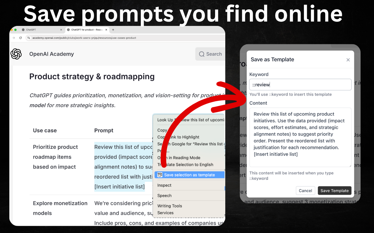 Prompt Sloth - Write Better AI Prompts screenshot 4
