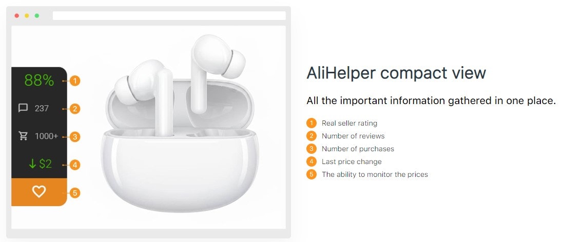 AliHelper screenshot 2