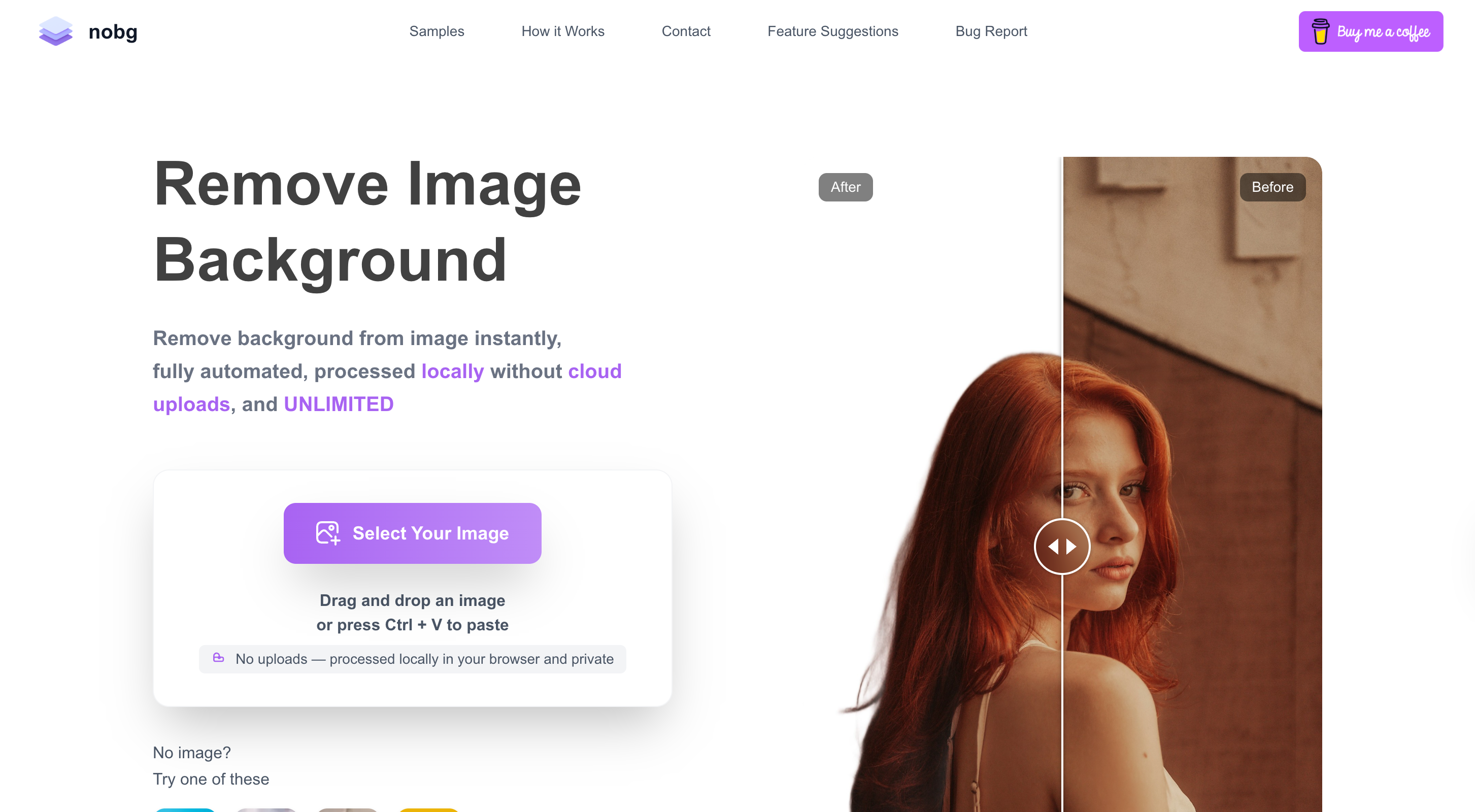 NOBG.space screenshot 1
