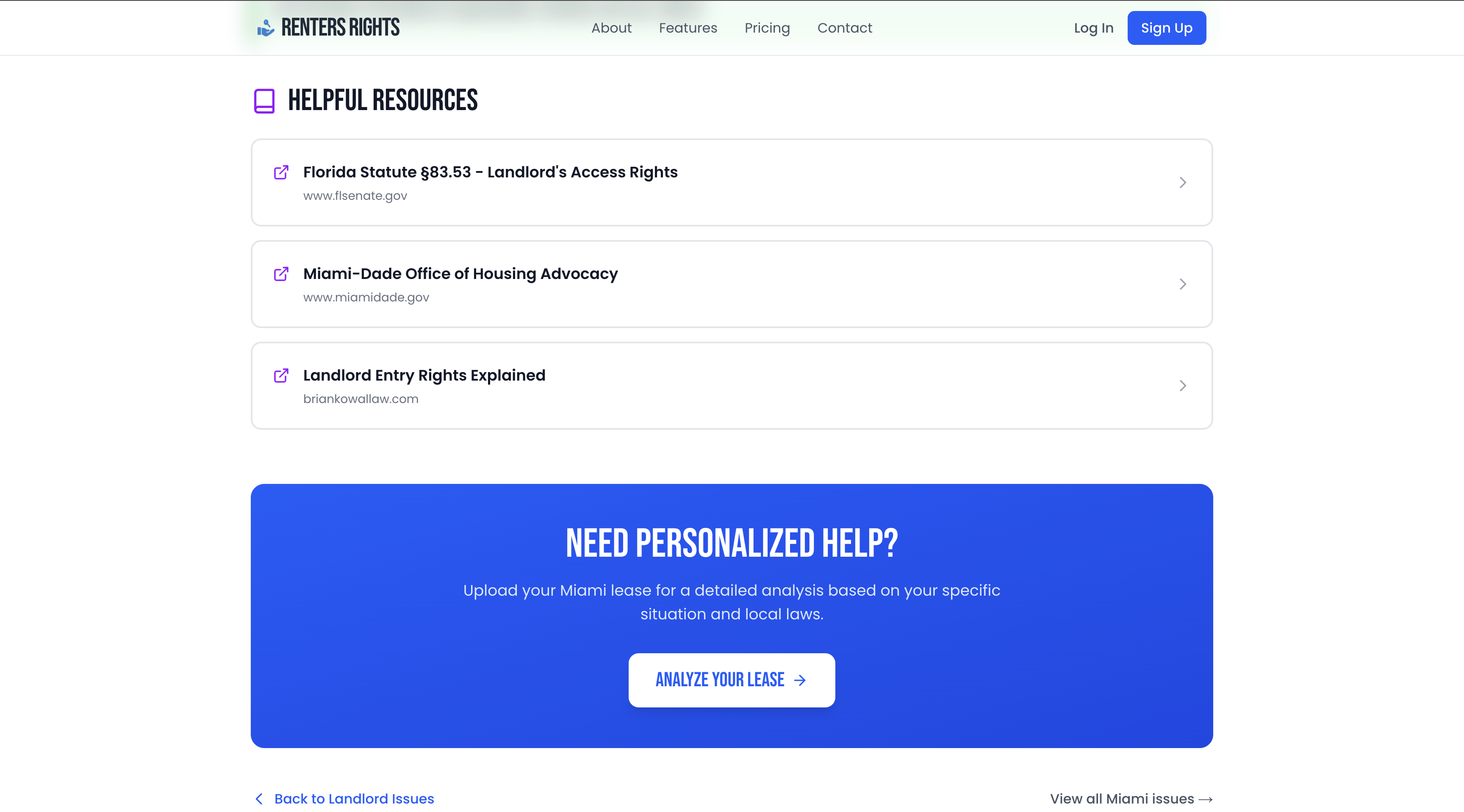 Renters Rights screenshot 6