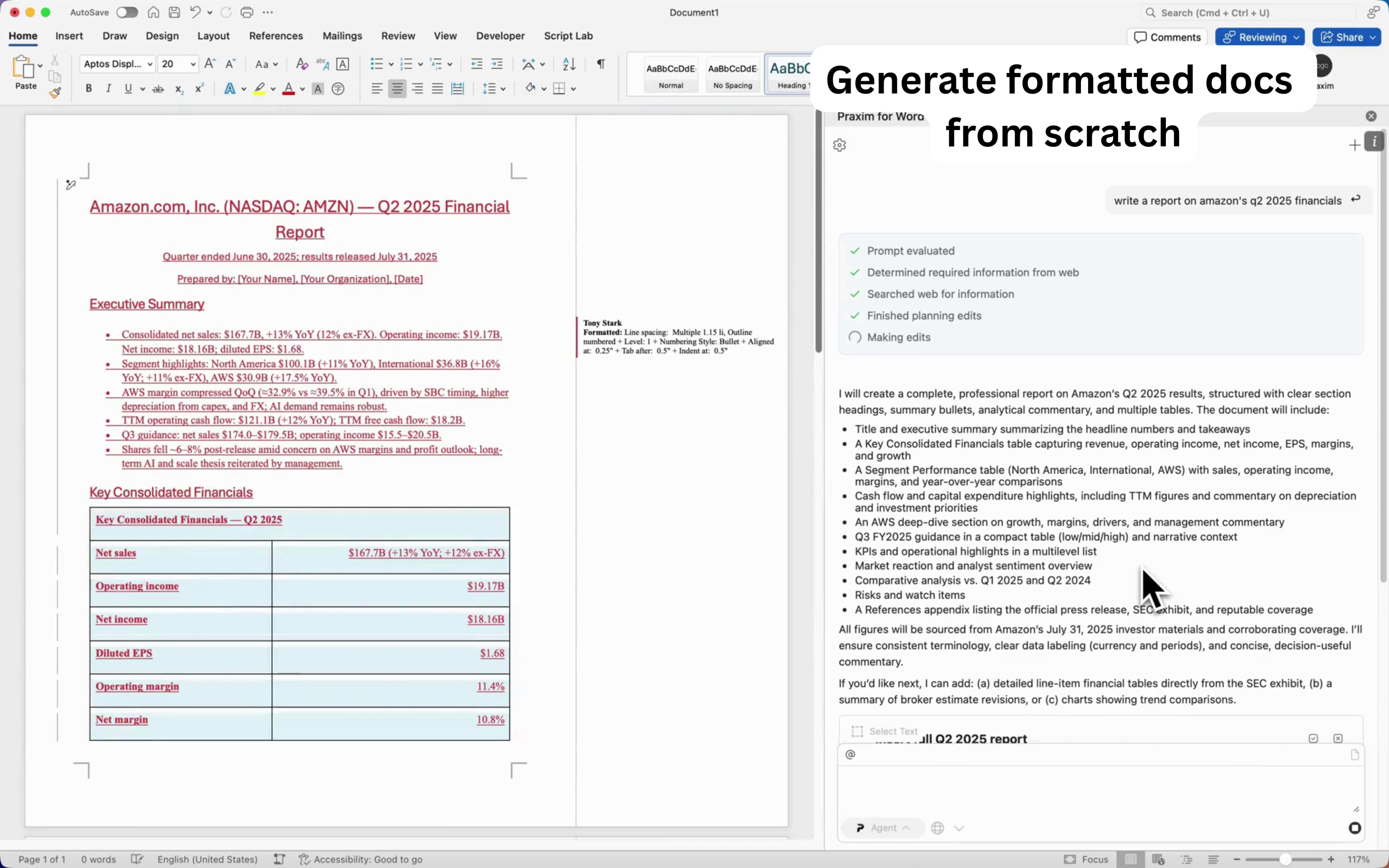 Praxim for Word screenshot 8