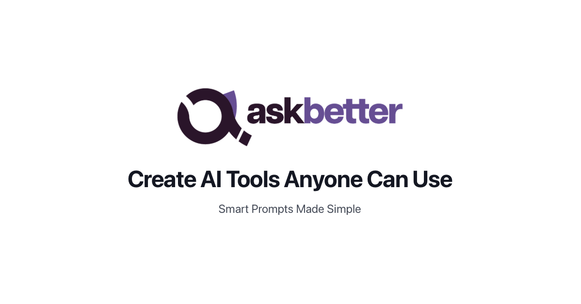 AskBetter screenshot 1