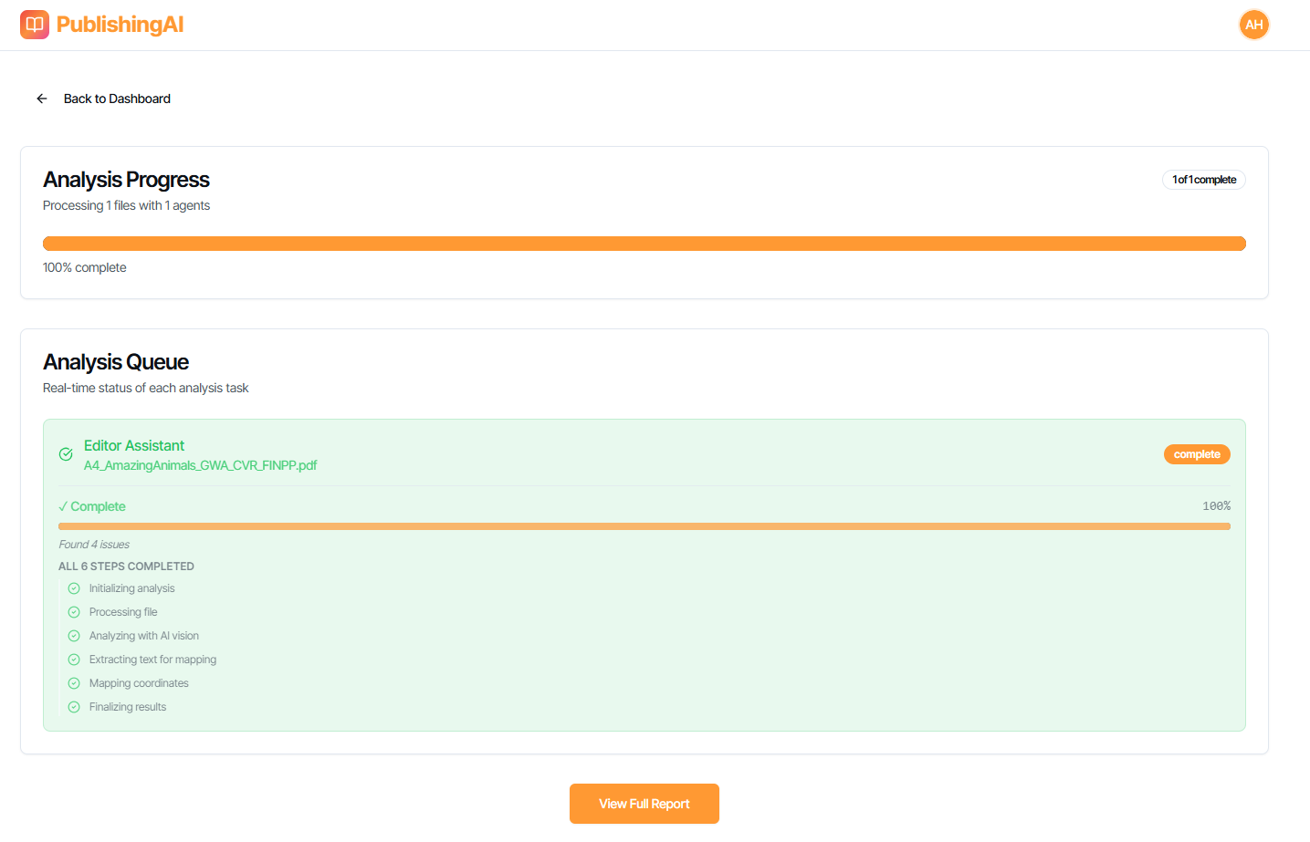 PublishingAI screenshot 2