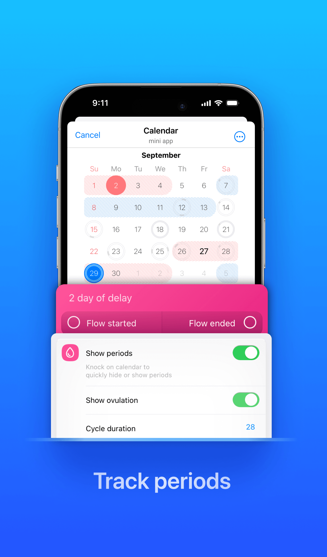 Calendar screenshot 3