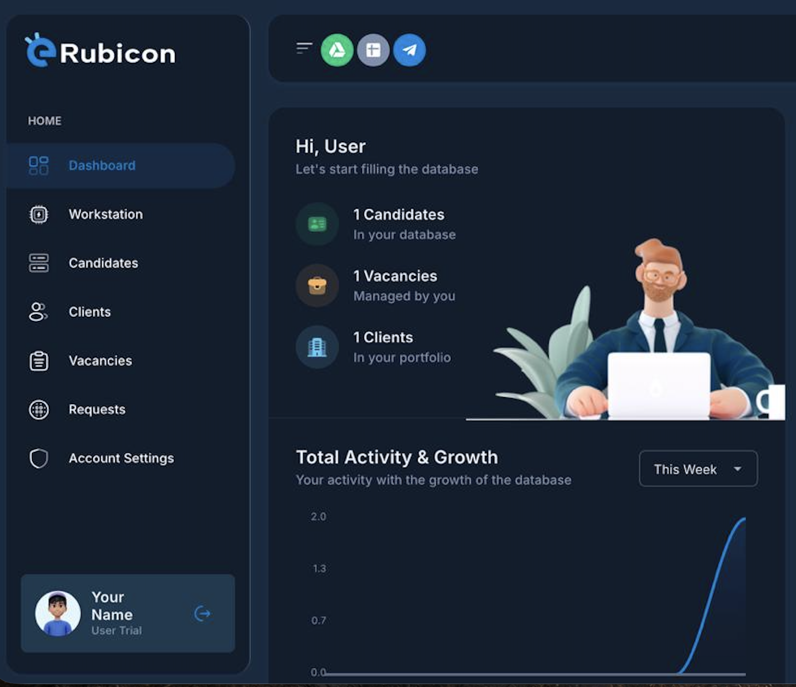 eRubicon — AI CV Converter & ATS screenshot 2