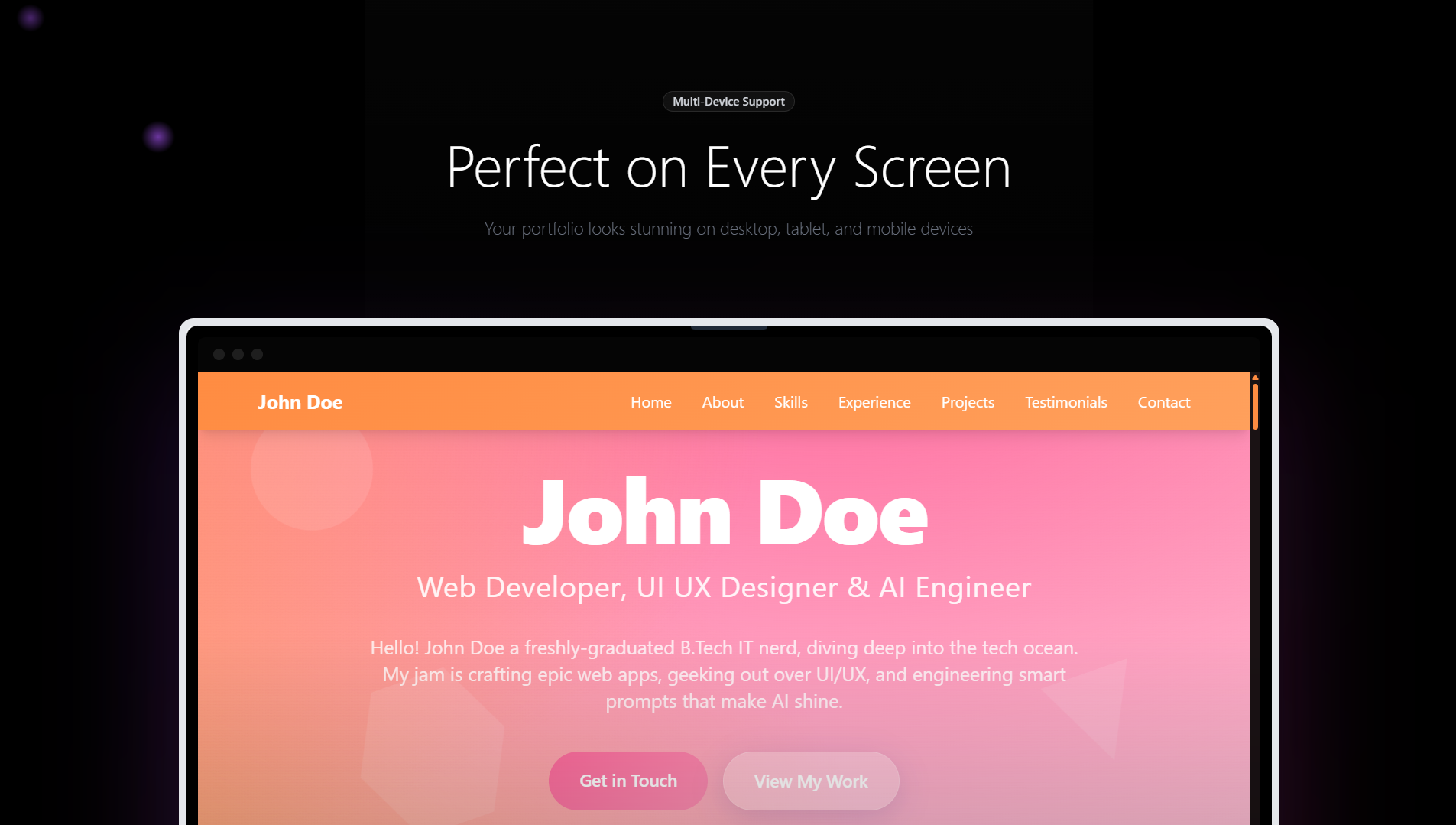 Pludo Coder: Build Portfolios with AI screenshot 1