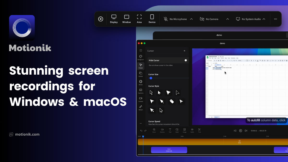 Motionik screenshot 1